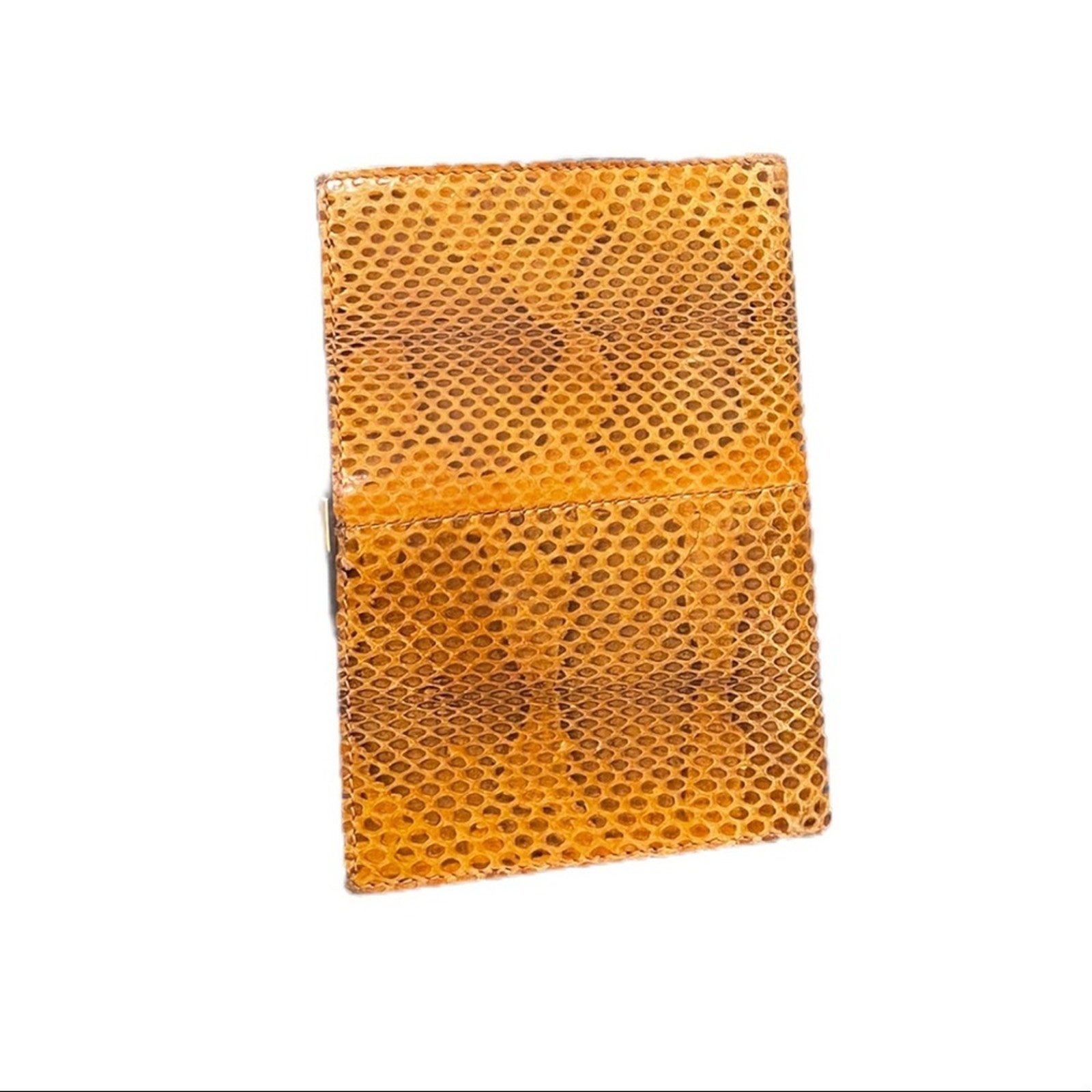 Vintage Gucci python small agenda