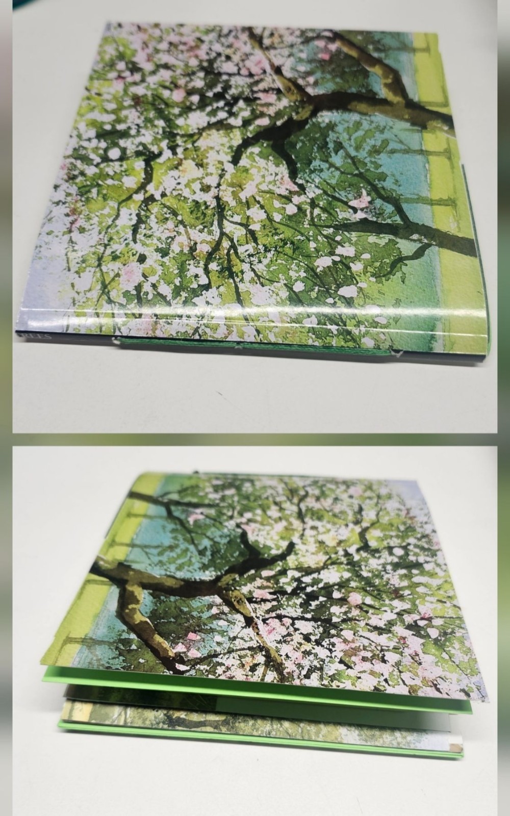Handmade Junk Journal Green Theme 60 pages
