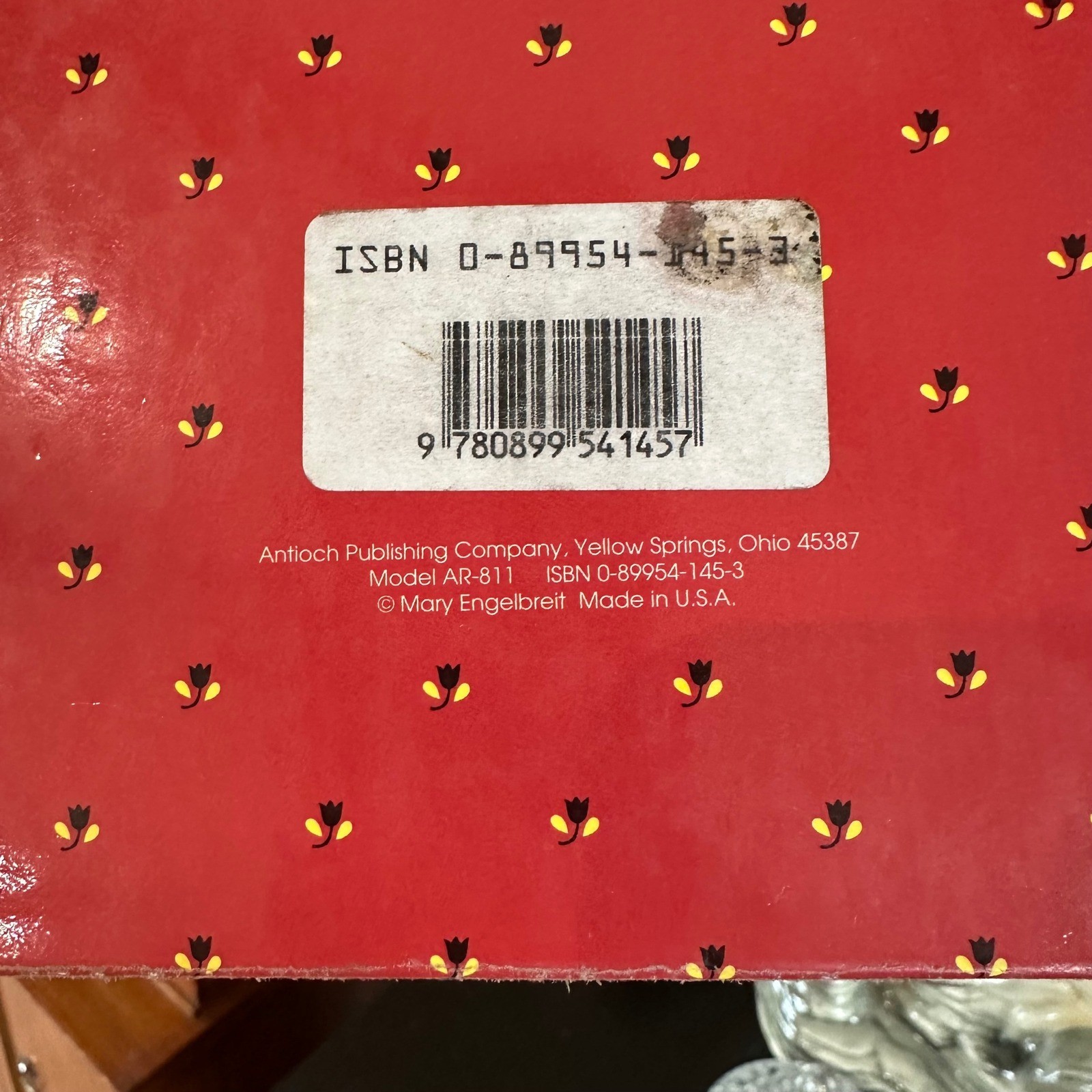 Vtg Mary Engelbreit Sketchbook Red Hardcover Grid Journal 90’s Stationery Whimsy