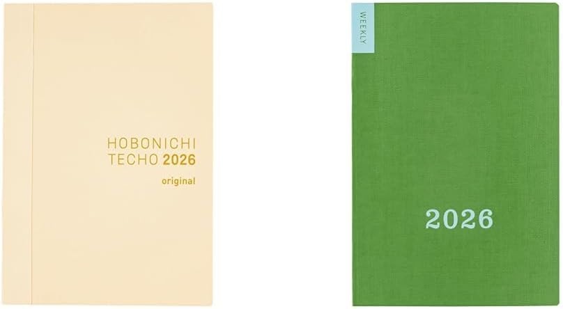 [Set Purchase] Hobonichi Techo 2026 Original English Version ＆ Hobonichi Weekly
