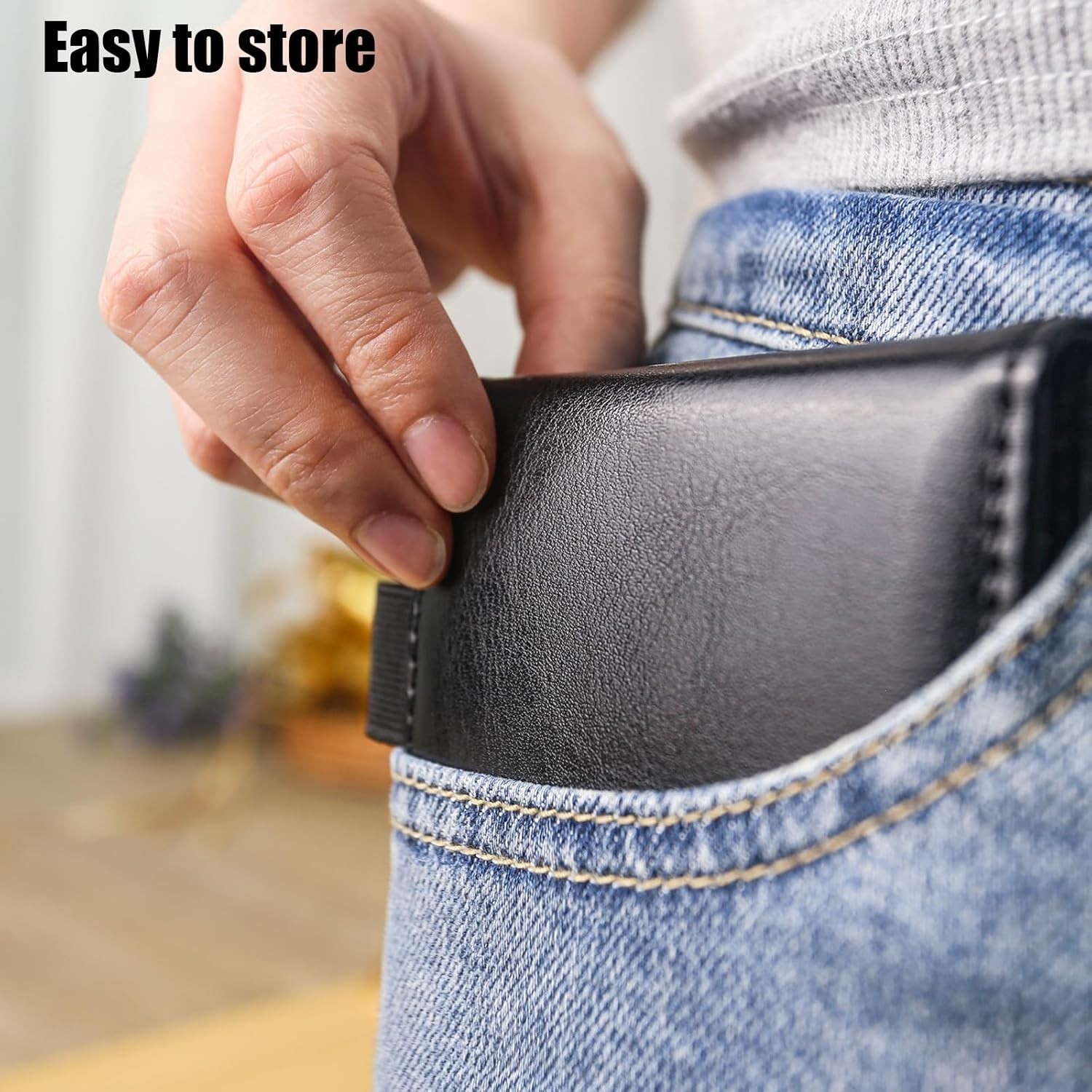 PU Leather Memo Pad with Calculator Working Small Notebook Notepad with black