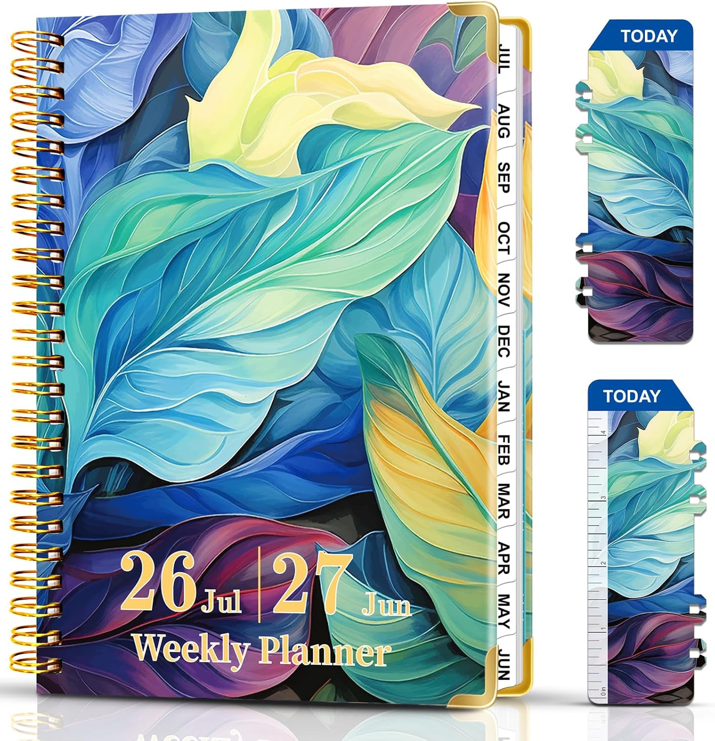 2026-2027 Planner from Jul 26-Jun 27, 6.3″ X 8.5″ Hardcover Agenda Planner, Dail