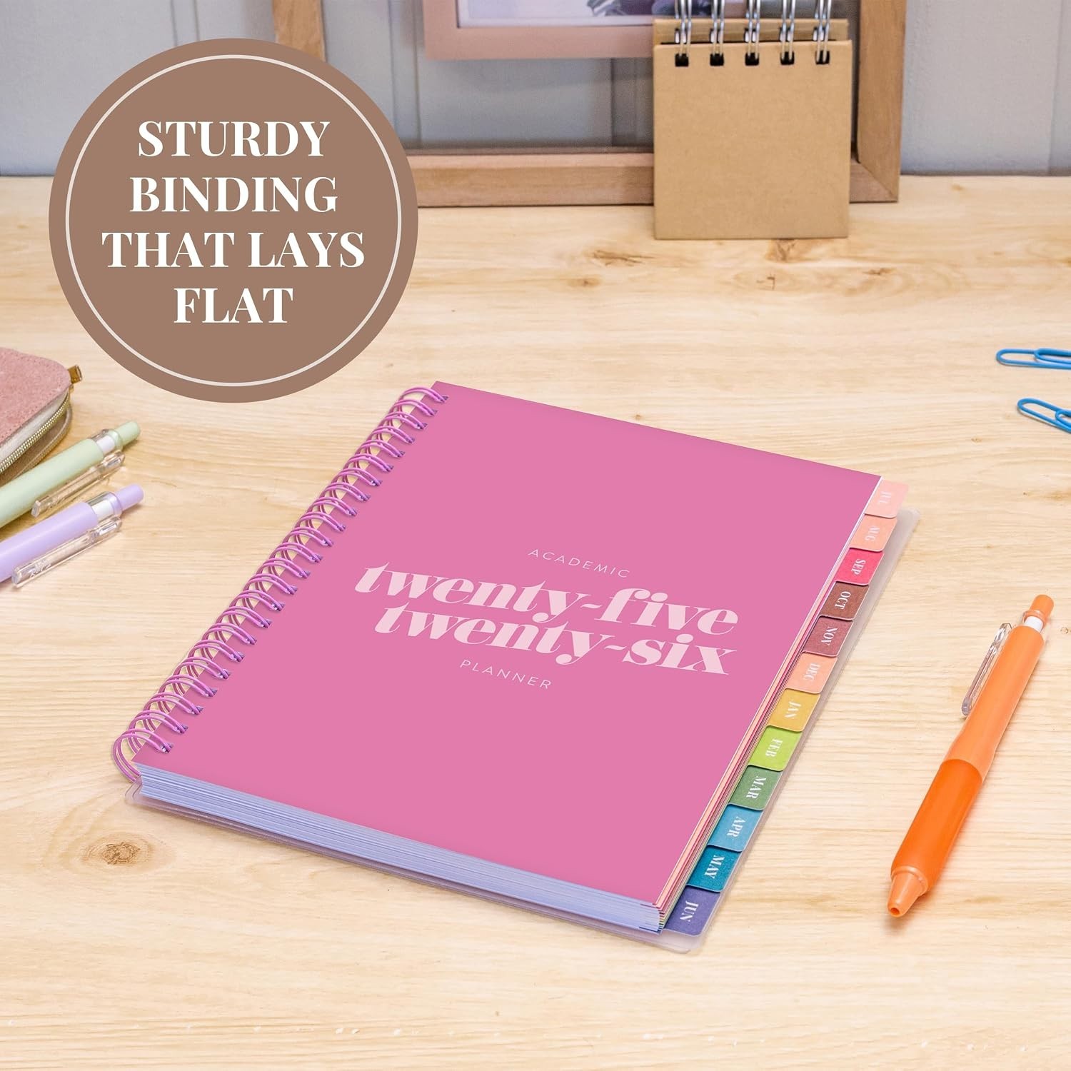 Rileys Academic Planner 2025-2026, Daily, Weekly & Monthly Planner, July 2025…