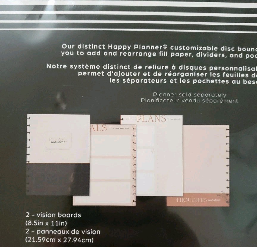 Happy Planner BIG Planner Companion Accessories ~ Modern Charm ~ 64 Pcs