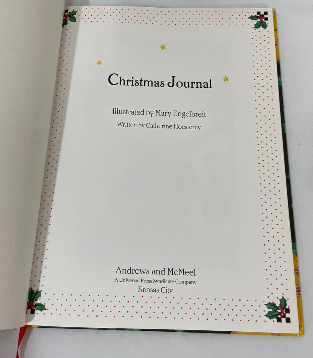 Mary Engelbright Christmas Journal Memories Book Nostalgia New Brand New