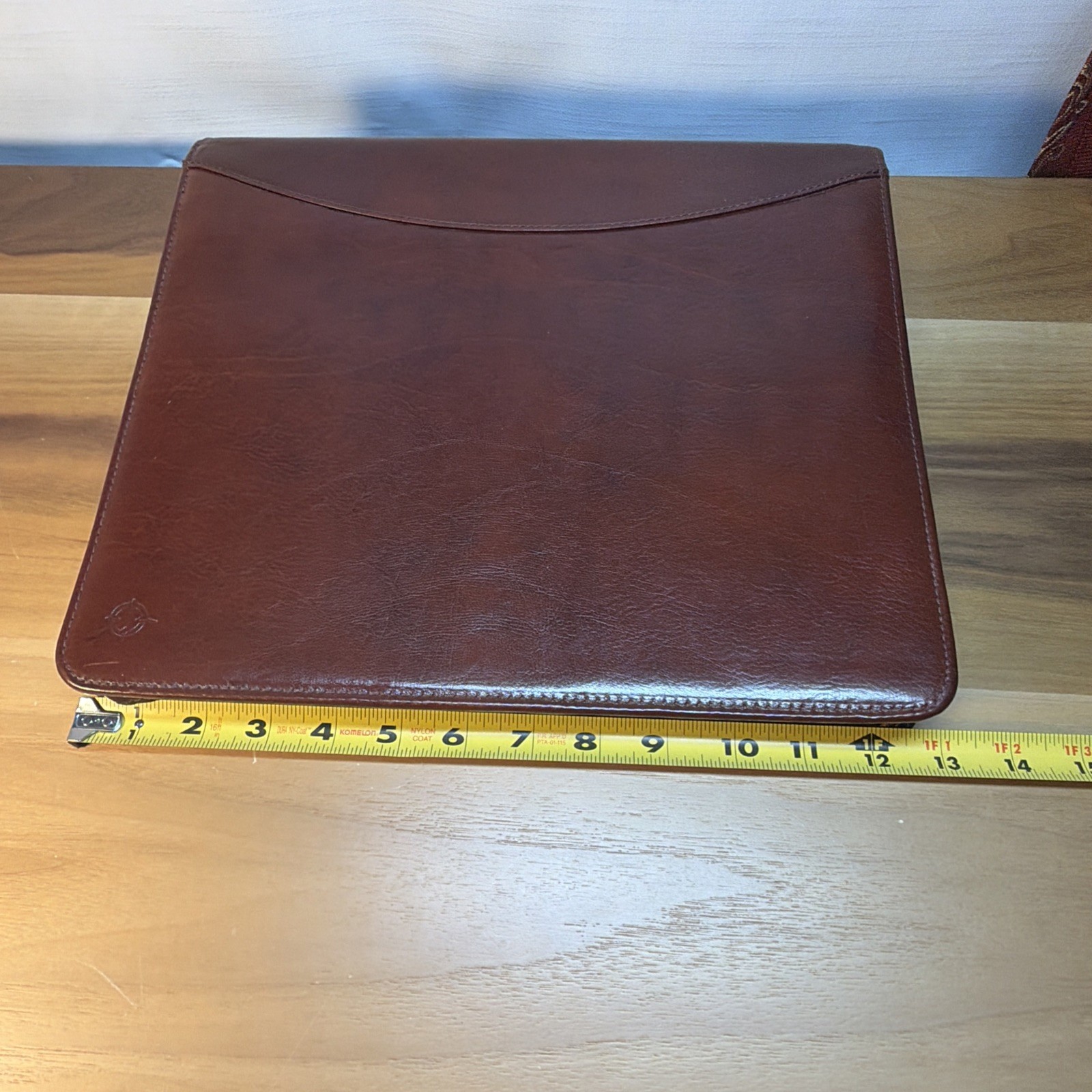 VTG 1999 FRANKLIN COVEY Full Grain Leather 7-Ring Planner Binder ORGANIZER USA