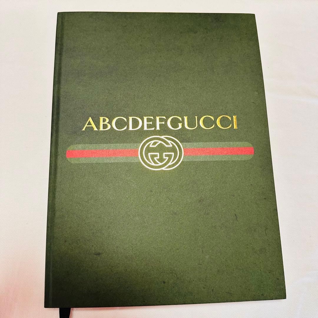 GUCCI ABCDEF design NOTEBOOK
