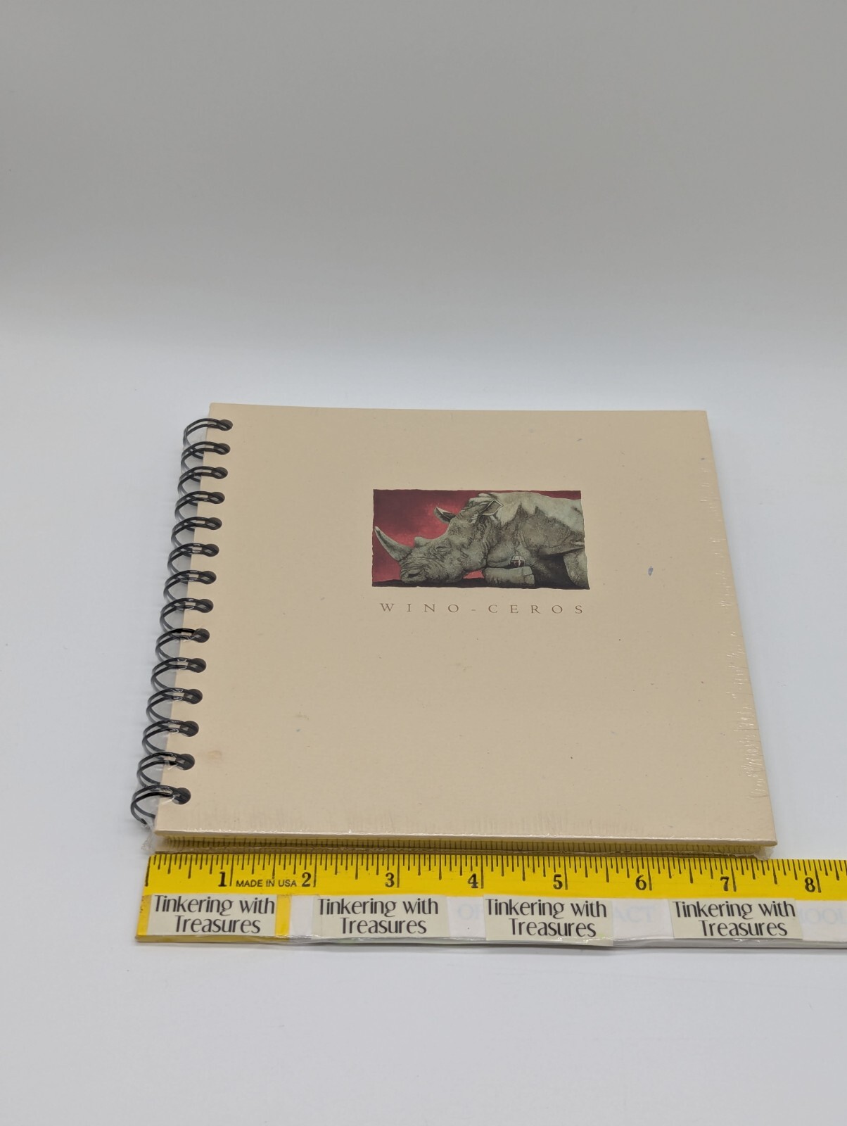 First Impressions Wine-oceros 1994 Will Bullas Blank Journal #6001 Sealed USA