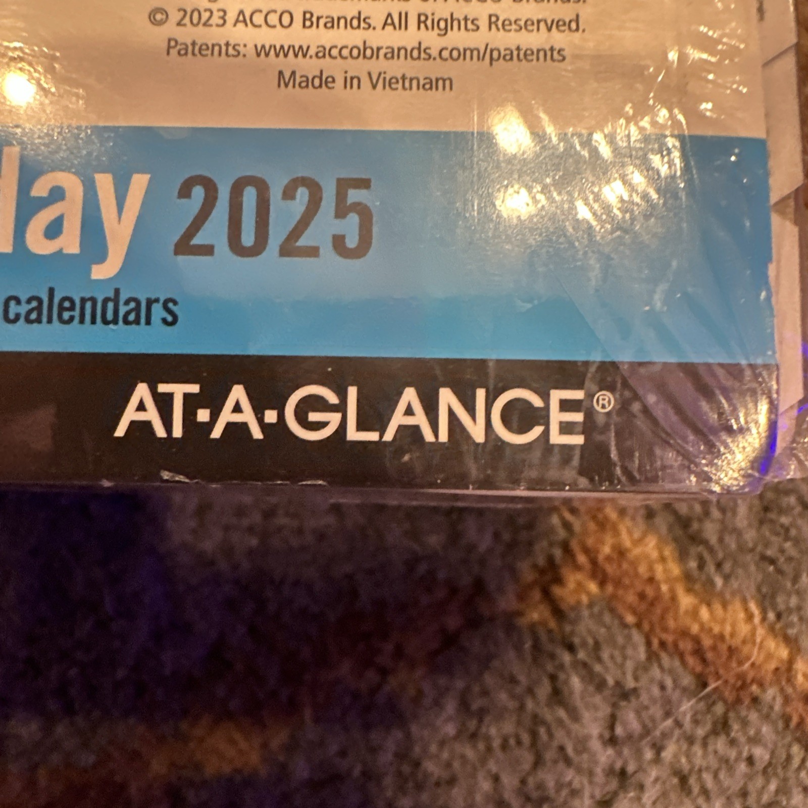 2025 Daily Planner My Day Refill AT-A-GLANCE Size 3 White Tabs 471-225