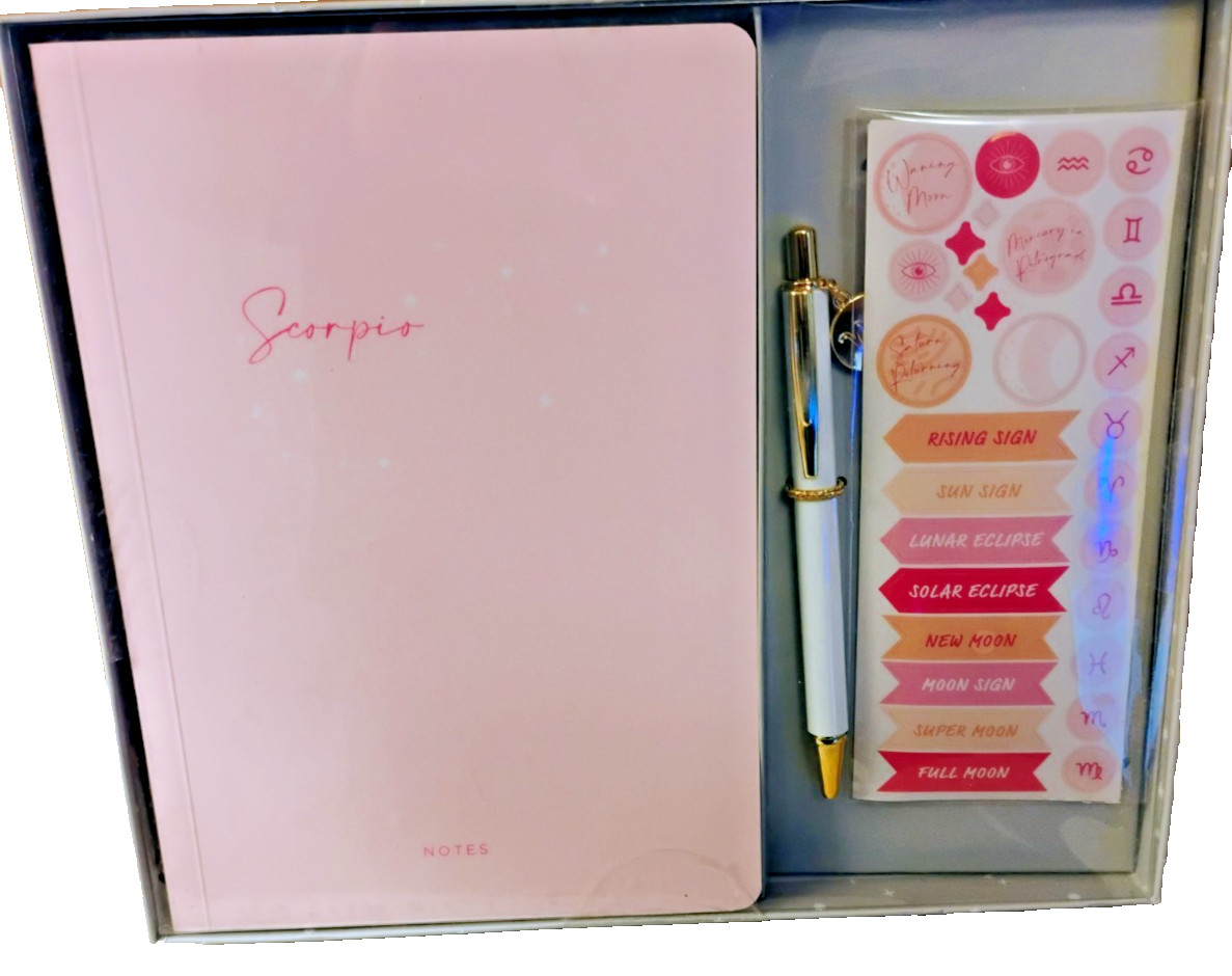 Gartner Studios Scorpio Astrology Casebound Flex Journal Set 5.75×8.125 96 Sheet