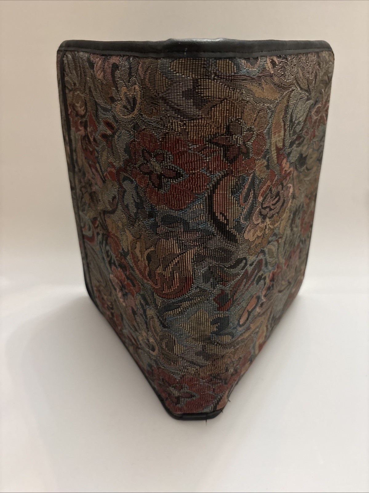 Vintage Avery PowerCase Binder Planner Floral Tapestry Zipper Organizer