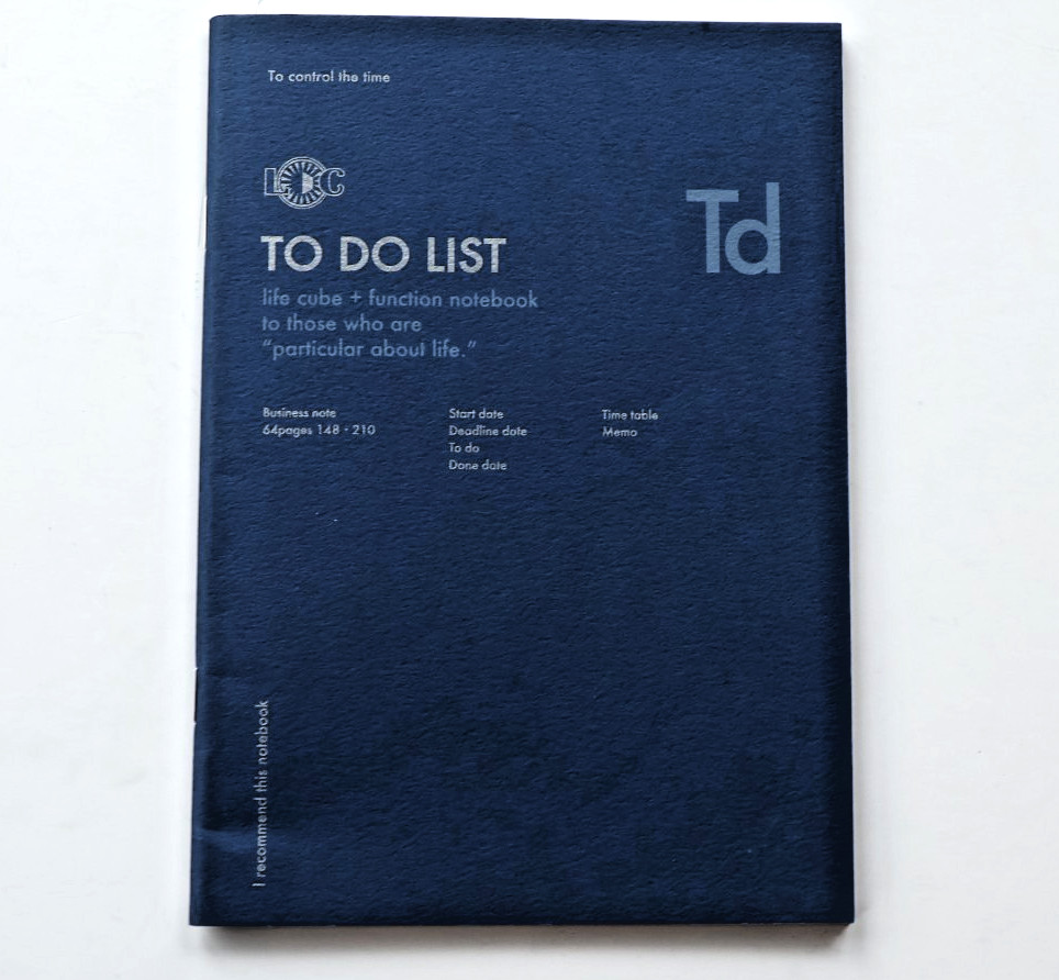LUDDITE To Do List Notebook Brand New