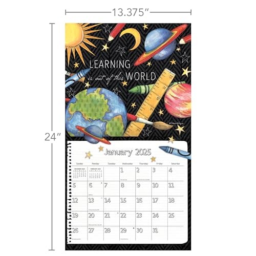 LANG Schoolhouse 2025 Wall Calendar (25991001940) Multi
