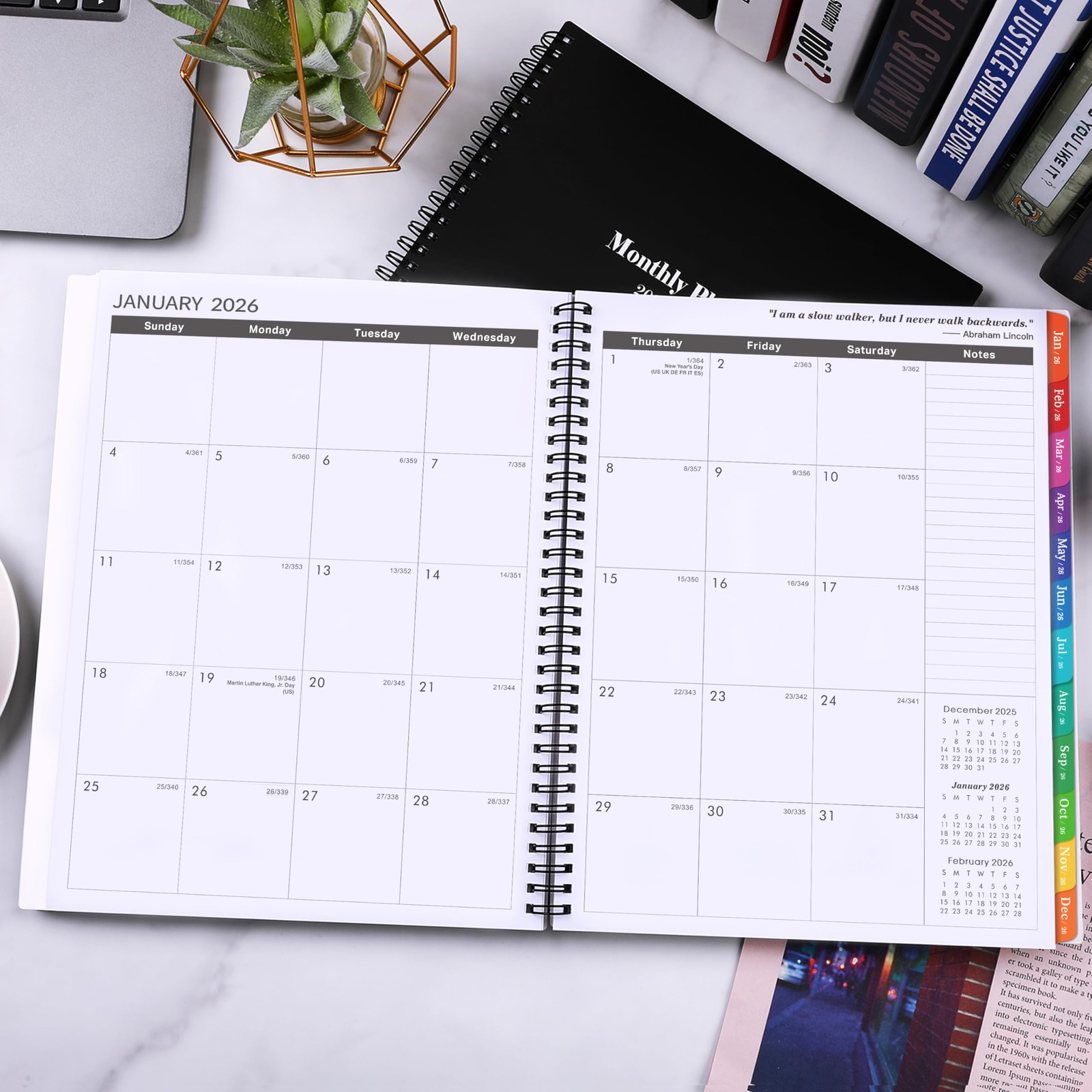 2026-2028 Monthly Planner/Calendar – 3 Year Monthly Planner 2026-2028, Jan. 2…