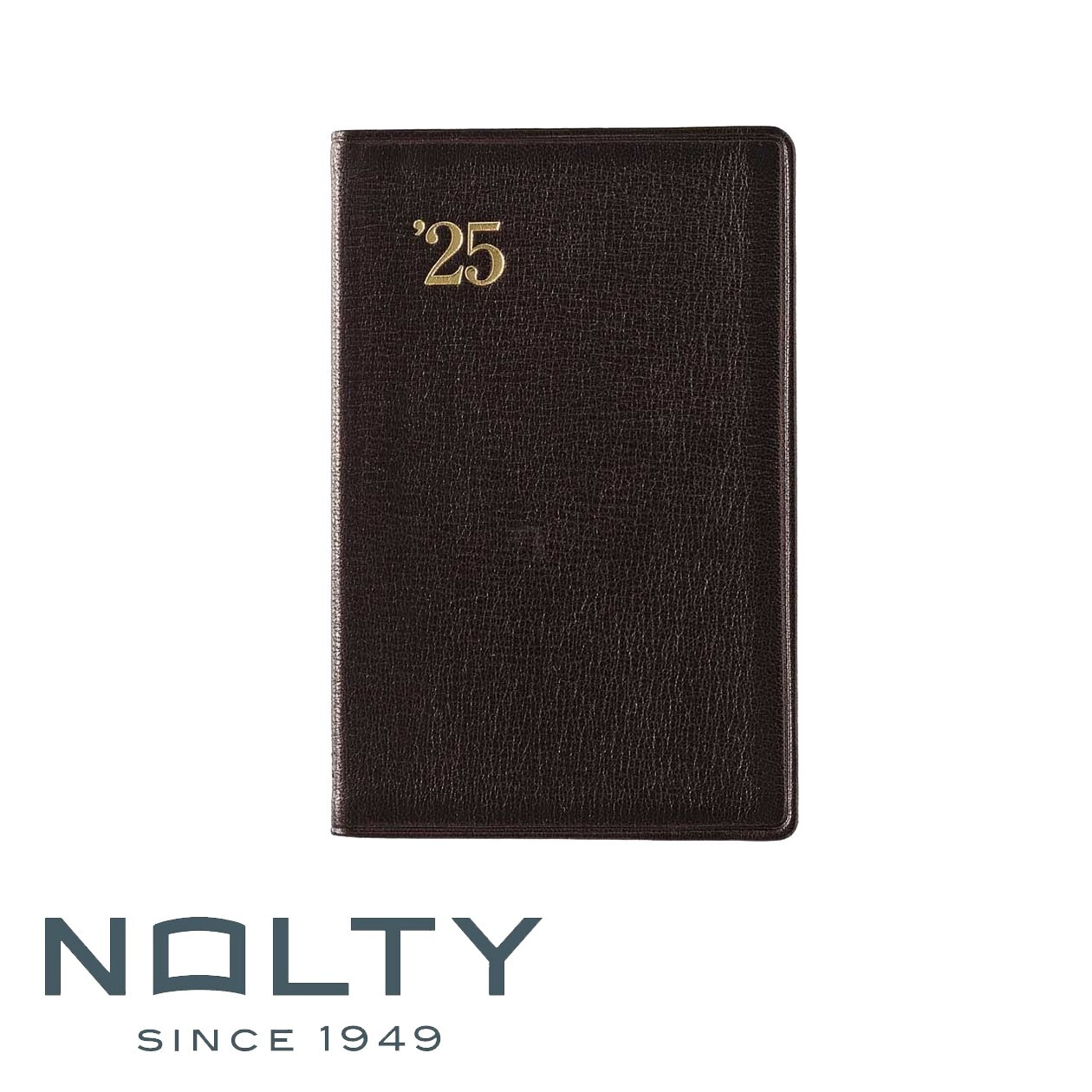 NOLTY GOLD 2025 Genuine Leather Pocket Organizer Planner Notebook #3121 Japan