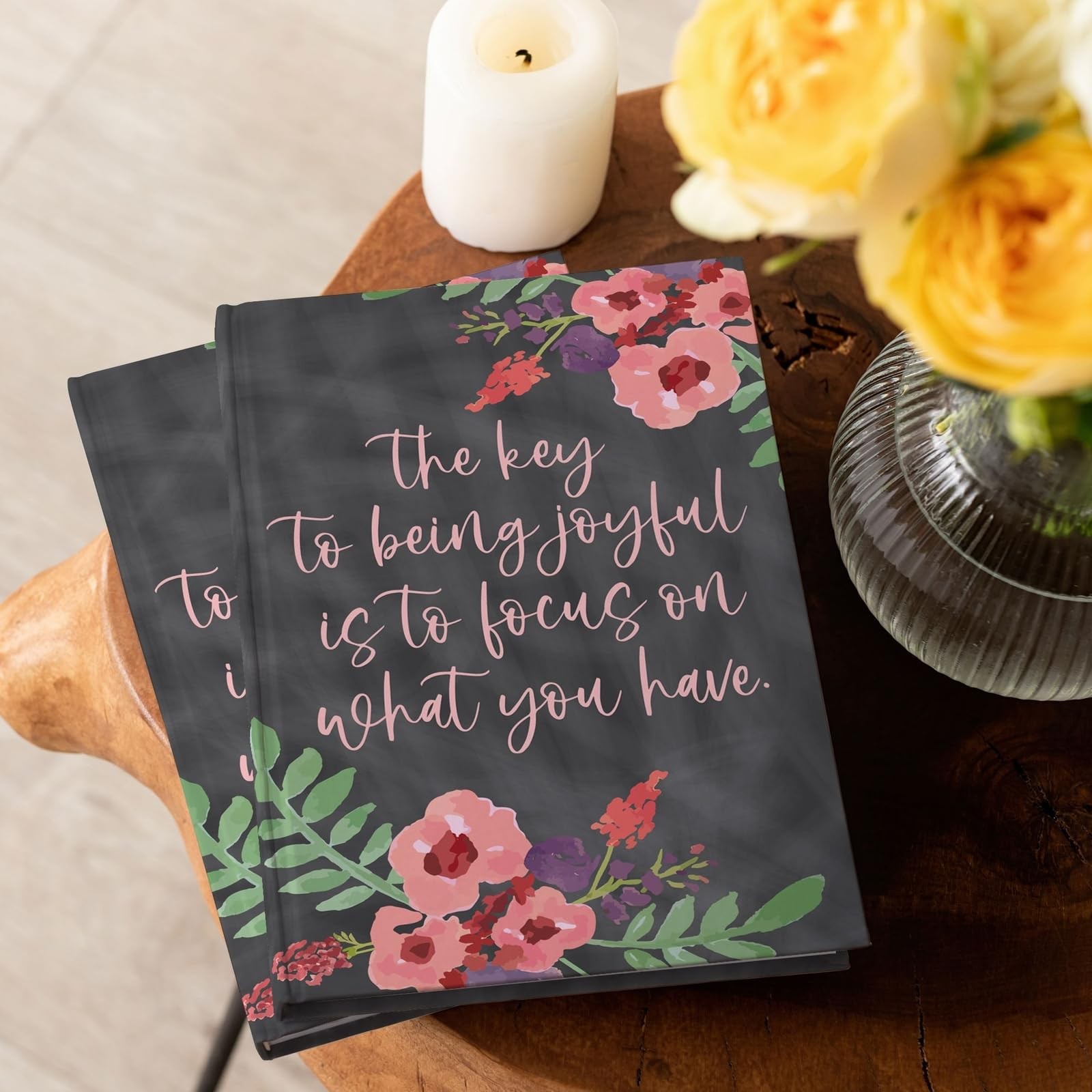 8 Pack Inspirational Notebooks with Motivational 20.3 x 12.4 cm, Multicolored