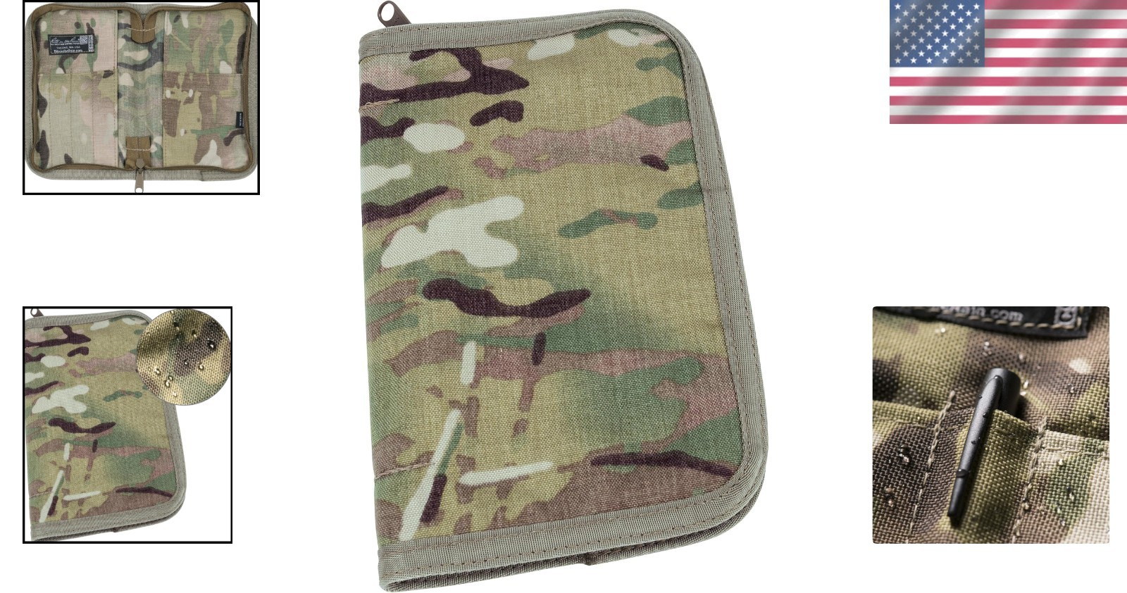 Weatherproof Cordura Cover for 5.5″ x 8.5″ Notebook