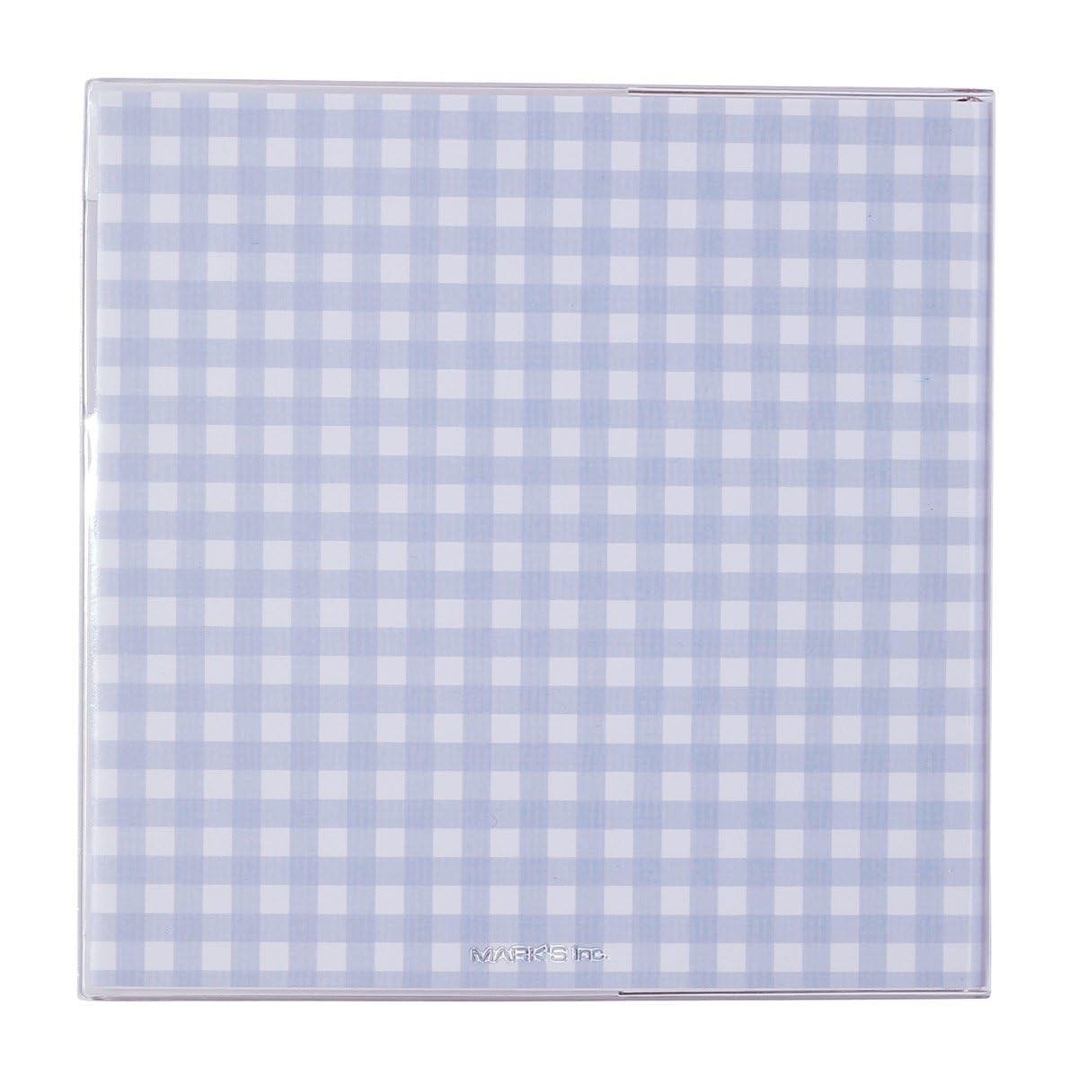 Planner 2026 Weekly Block Square148 Gingham Check Gray