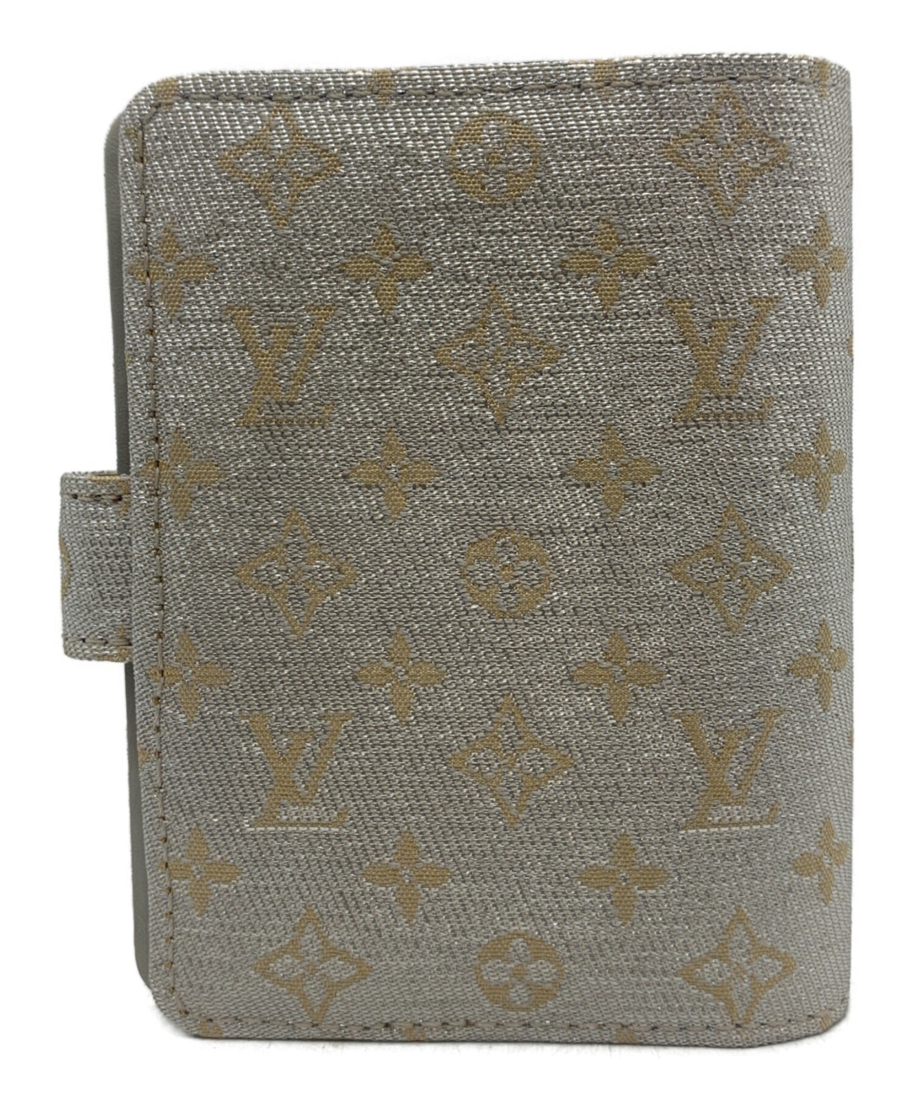 Louis Vuitton Mini Agenda R20891 Silver Epi Planner Cover France Used