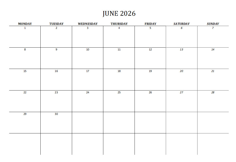 2.99 *ON SALE* 2026 Calendar Printable Landscape,Monthly Planner DOWNLOAD PDF v2