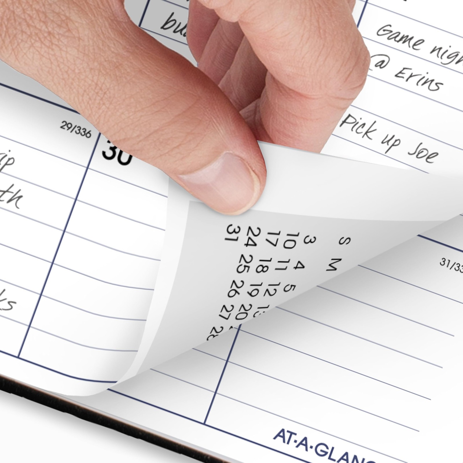 2026 Planner, Monthly, 8″ x 11-3/4″, Large, Hardcover, DayMinder, Black (G470…