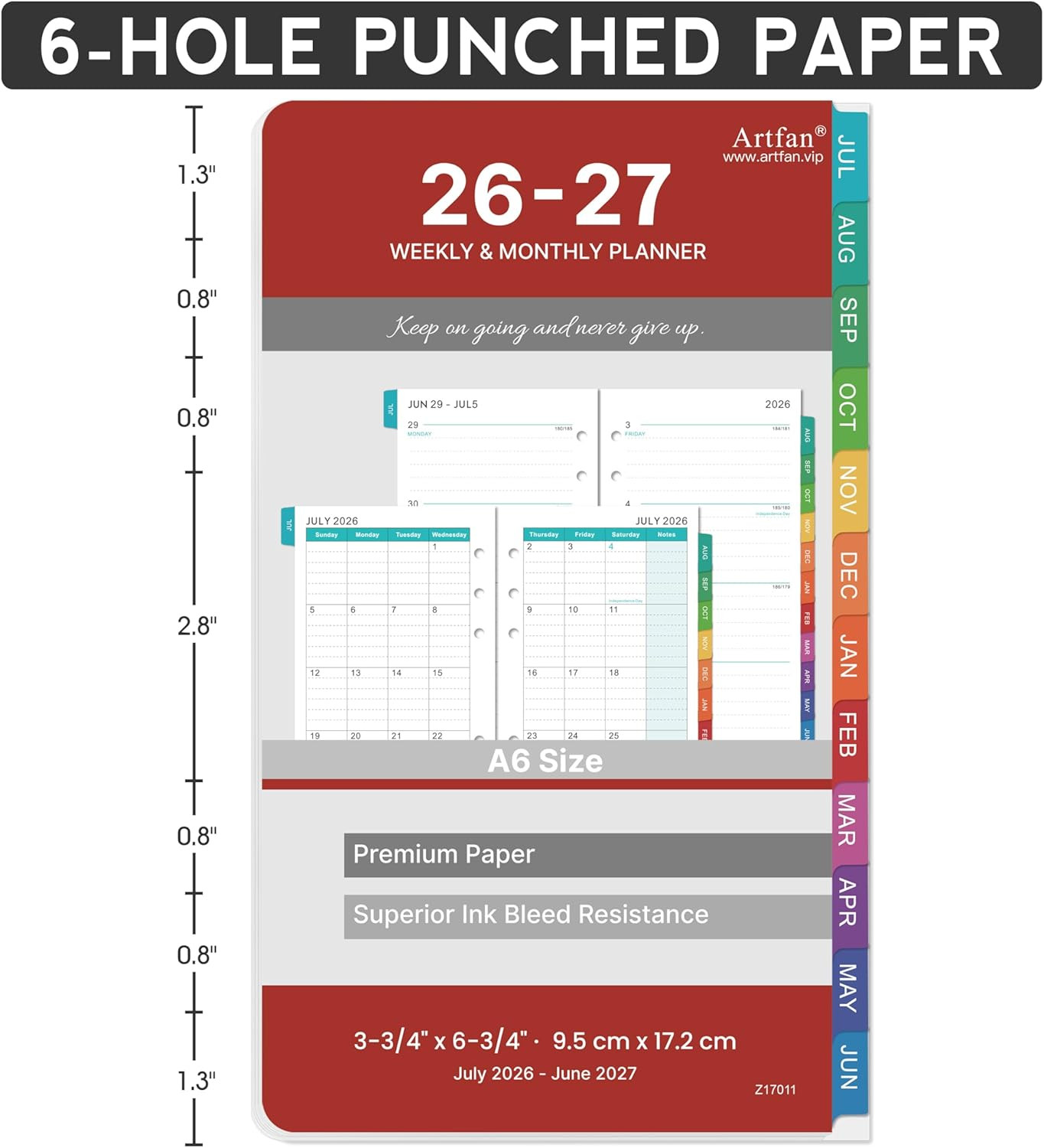 2026-2027 Planner Refills – Planner Refills 2026-2027 from JULY 2026 – JUNE 2027