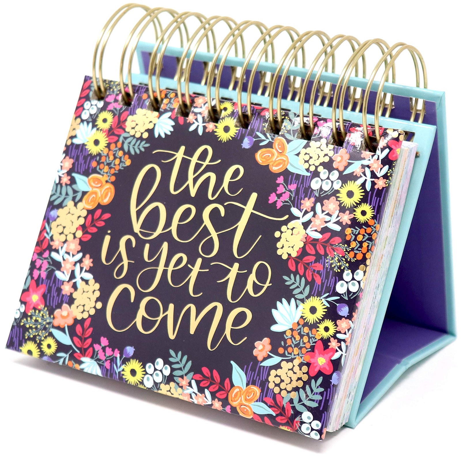 bloom daily planners Undated Perpetual Desk The Best is Yet to Come