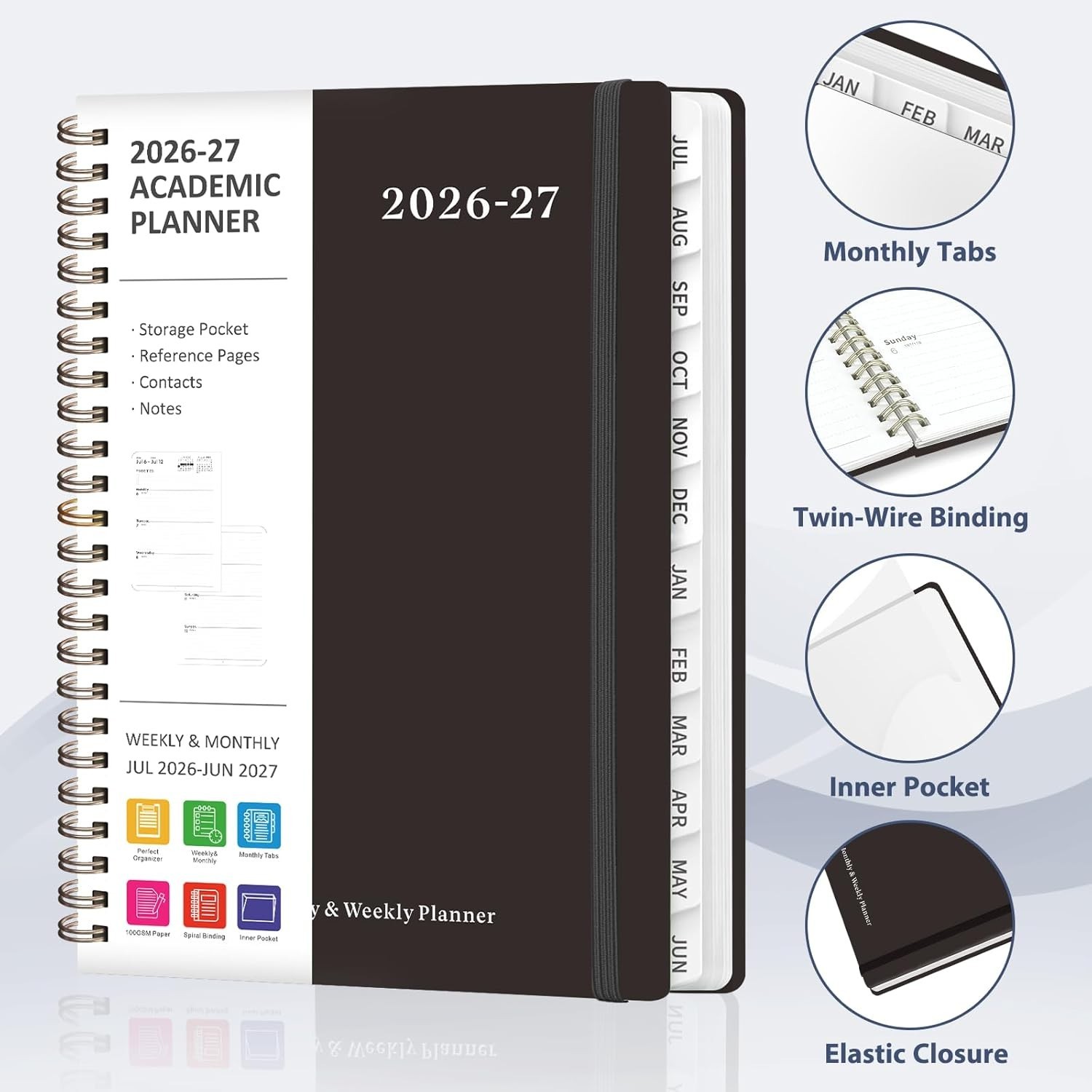 Compact 2026-2027 Academic Calendar – Perfect for Students & Teachers