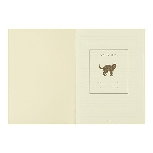 DESIGNPHIL MIDORI Diary Whimsical A Cat 12871006 21.4 x 15 cm Made in Japan