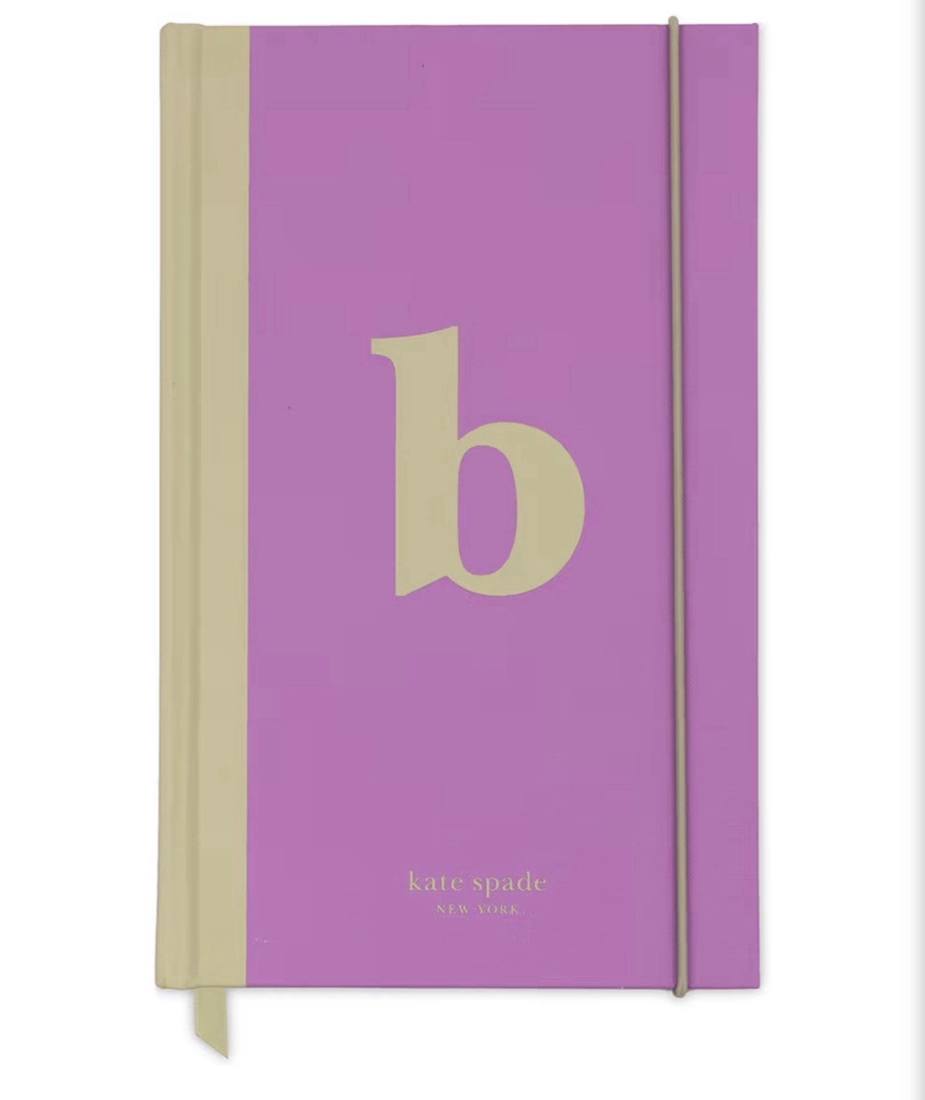 Kate Spade Just Mine Monogram “B” Cloth Hardcover Notebook Journal