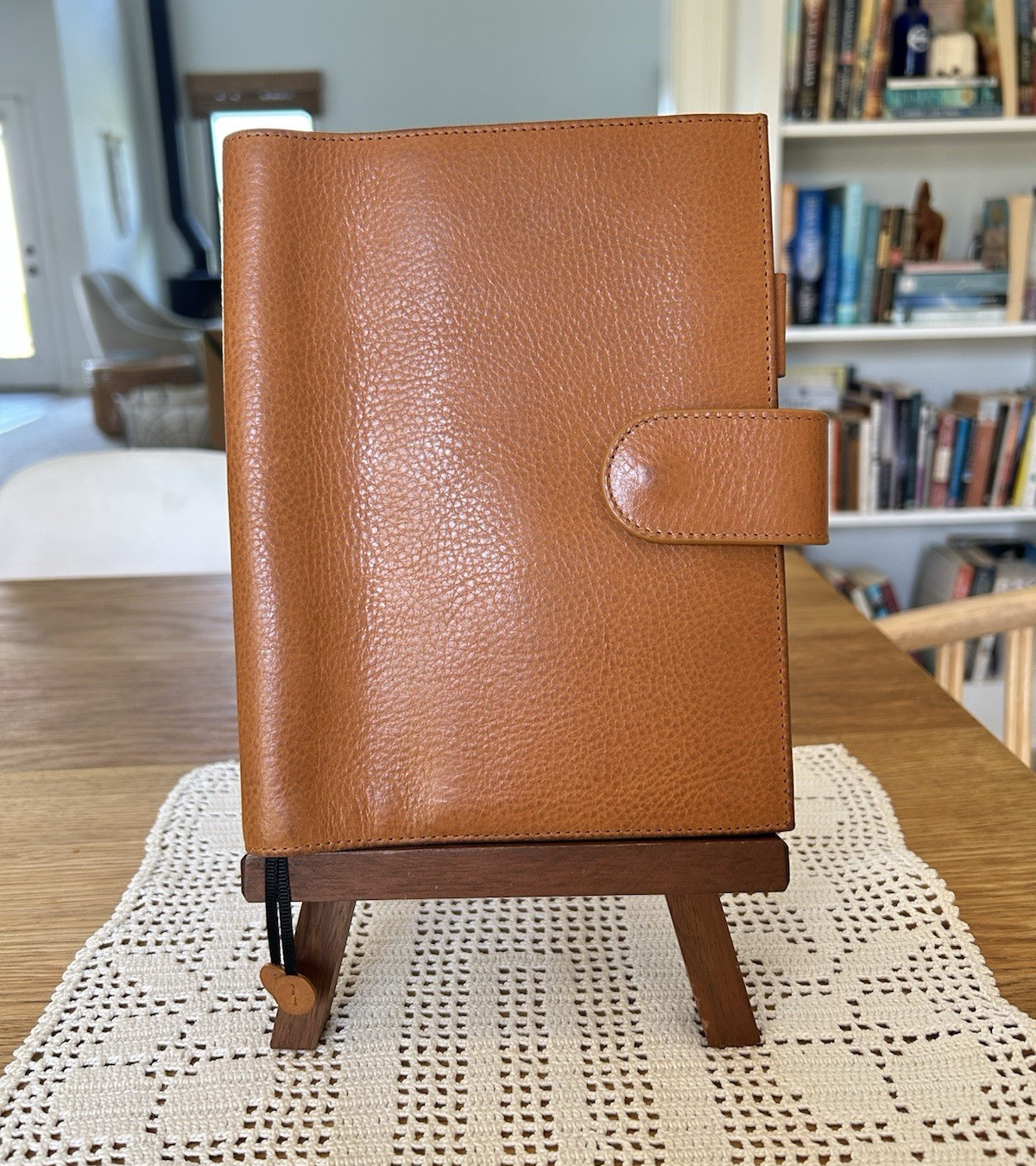 Gillio Appunto B6 Epoca Yellow Notebook Cover GUC Patina Big Back Pocket