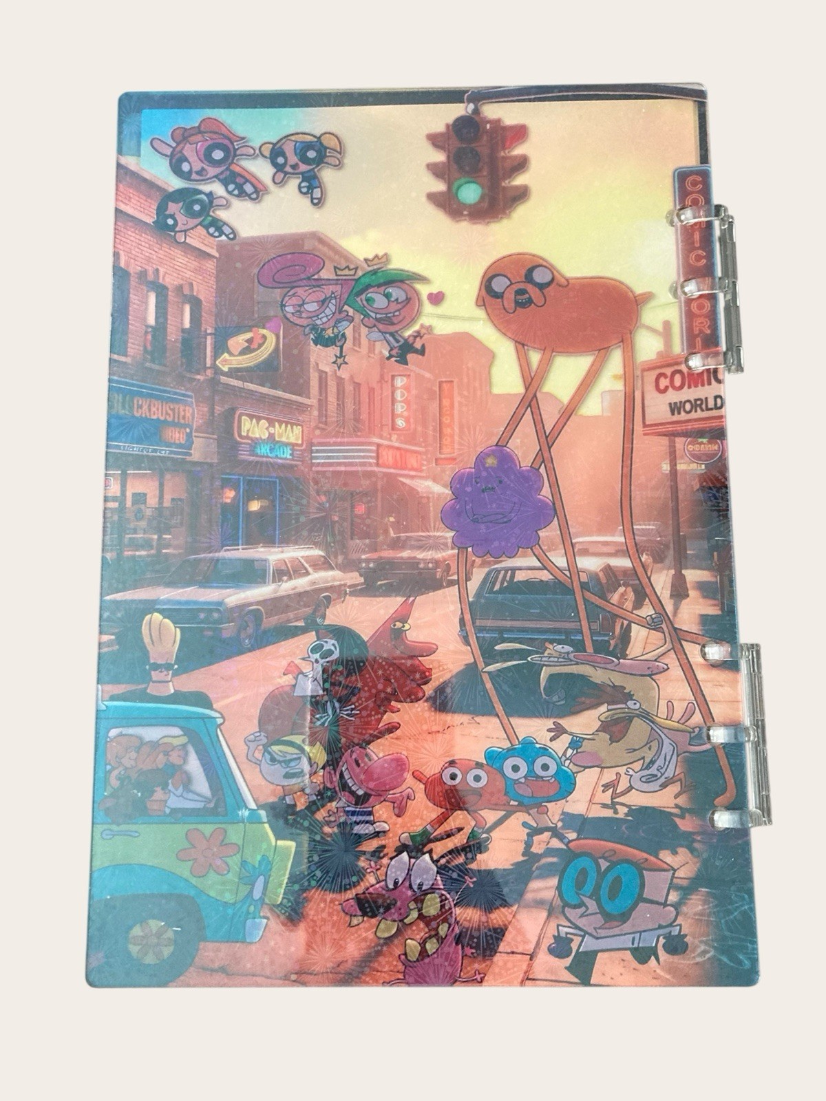 Cartoon Network Acrylic shaker notebook
