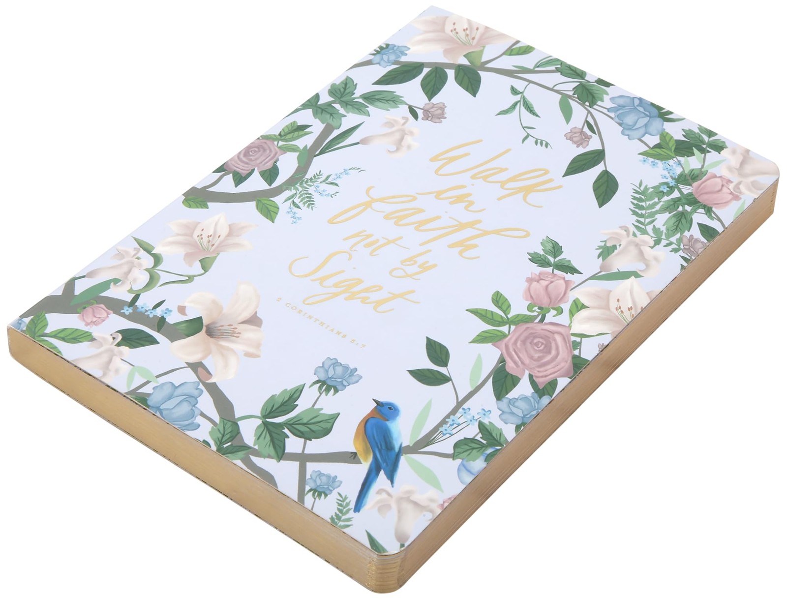 WORLD TRAVELER Christian Journal Notebook – 256 Pages 6X8, Lavender Rose