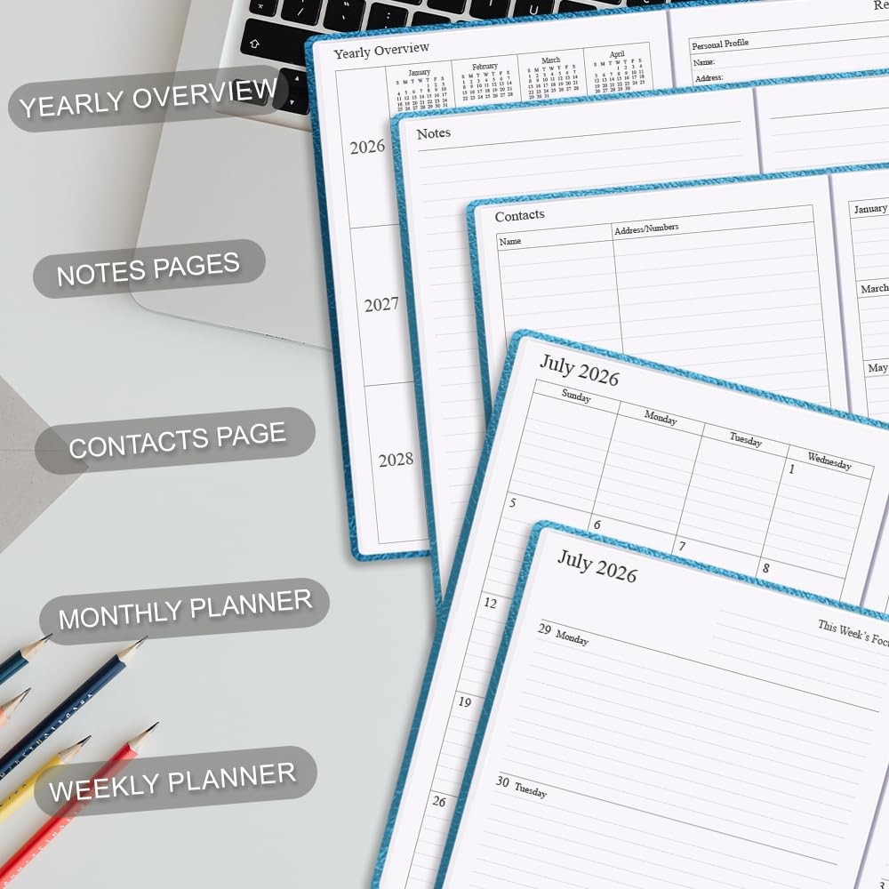 Nokingo 2026-2027 Planner – Weekly Monthly Planner Runs From July 2026 To Dec