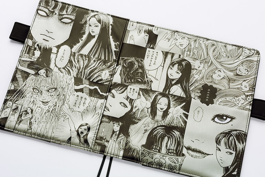 Hobonichi Techo 2026 Cover Tomie by Junji Ito Memory Cousin Size A5 Black