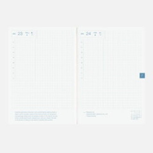Hobonichi Techo 2026 Cousin A5 English Version Easy to Write Planner Refill