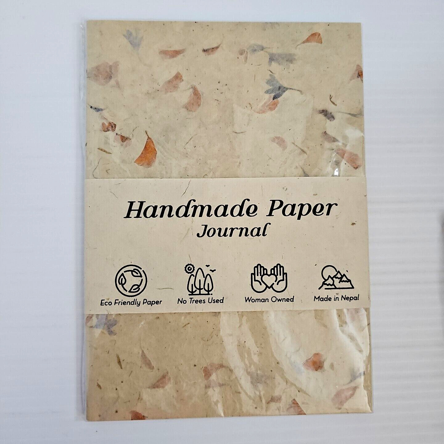 Handmade Paper Craftsmanship Card Set & Notebook Fern & Co, Woman-Owned in Nepal