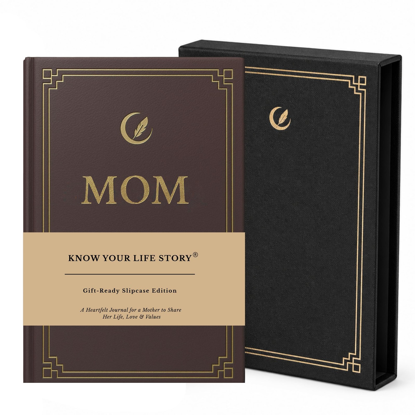 Know Your Life Story®, Mom Gifts: I Want to Story Dark Brown