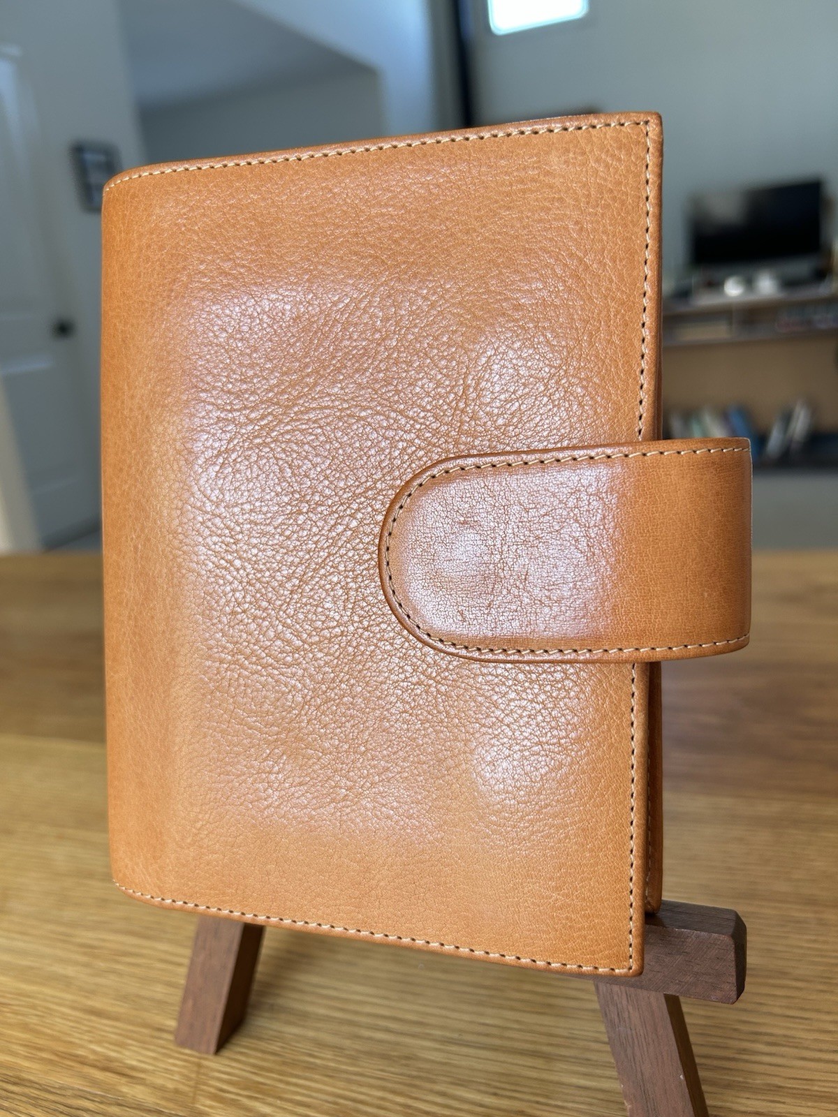 Gillio Firenze Pocket Mia Cara Undyed Epoca Leather with Amica Misprint
