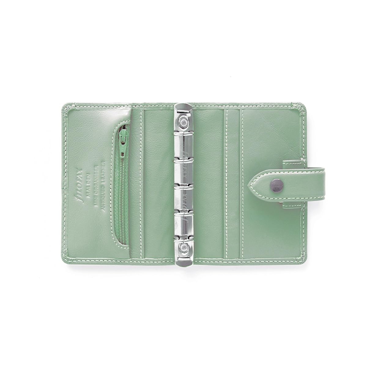 Filofax Malden Mini Planner, Sage, 021724 (Genuine Imported Product)