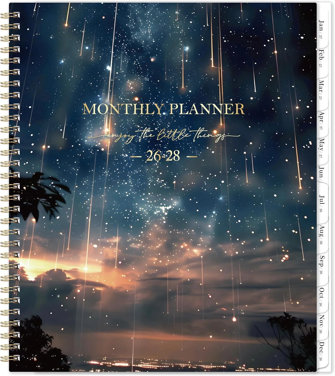 Monthly Planner 2026-2028 – 2 Year Planner 2026-2028, Jul.2026 – Jun.2028, 9″ x