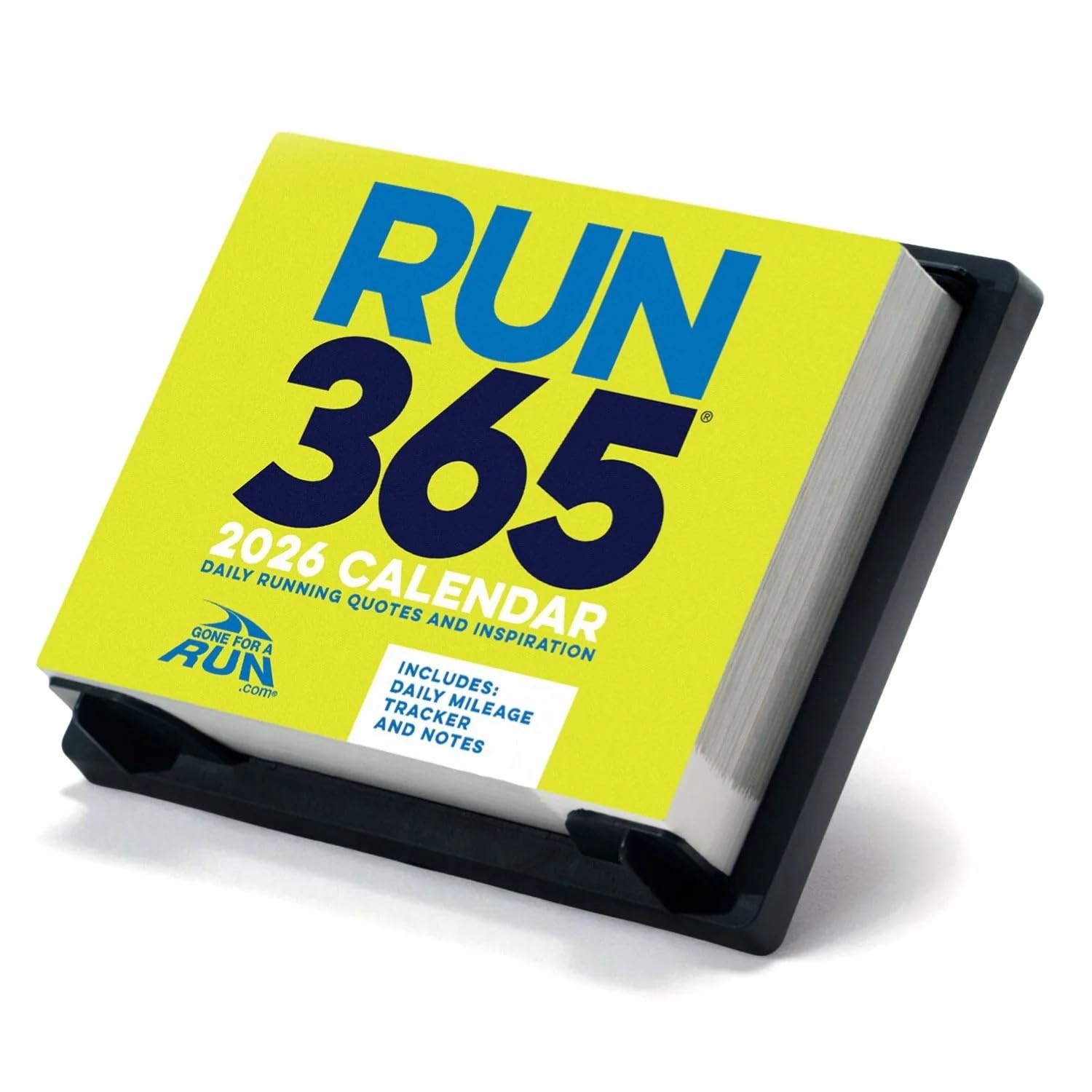 Gone for a Run 2026 Runner’s Daily Desk Calendar Running Quotes and…