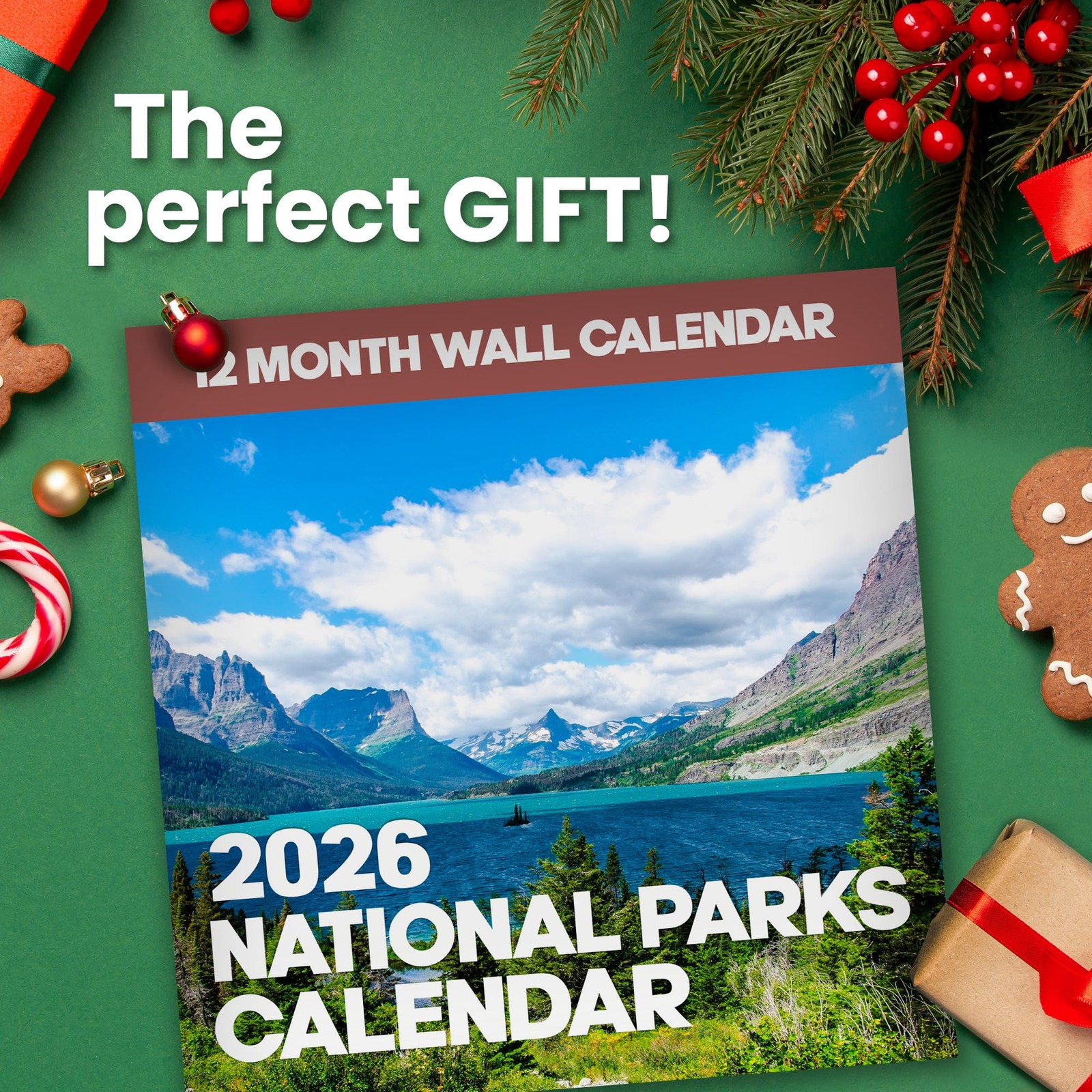2026 National Parks Wall Calendar | Beautiful Outdoor Nature 2026