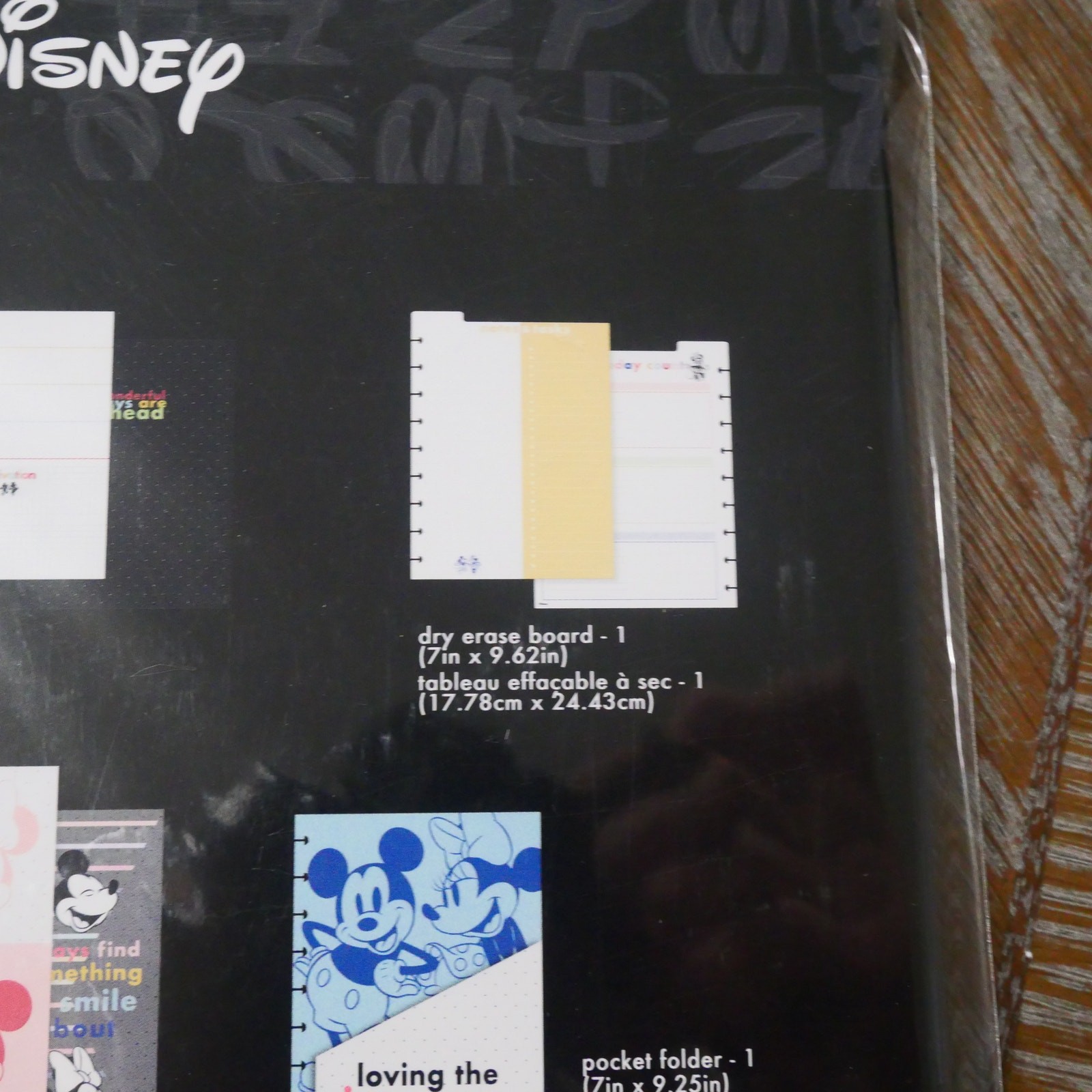 NEW Happy Planner Disney Minnie Mickey Classic Planner Companion Folders Papers