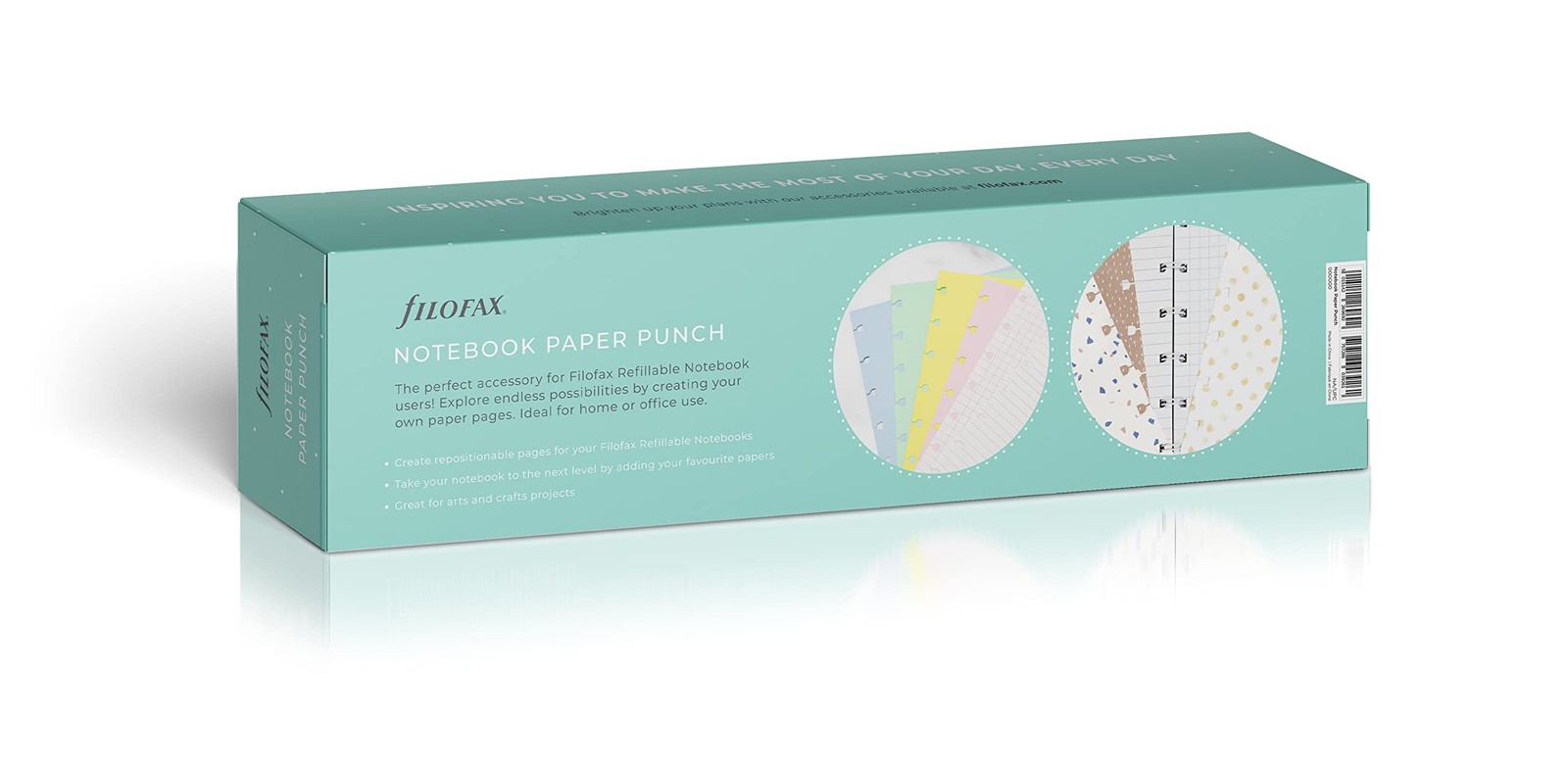 Filofax Notebook Holepunch Grey