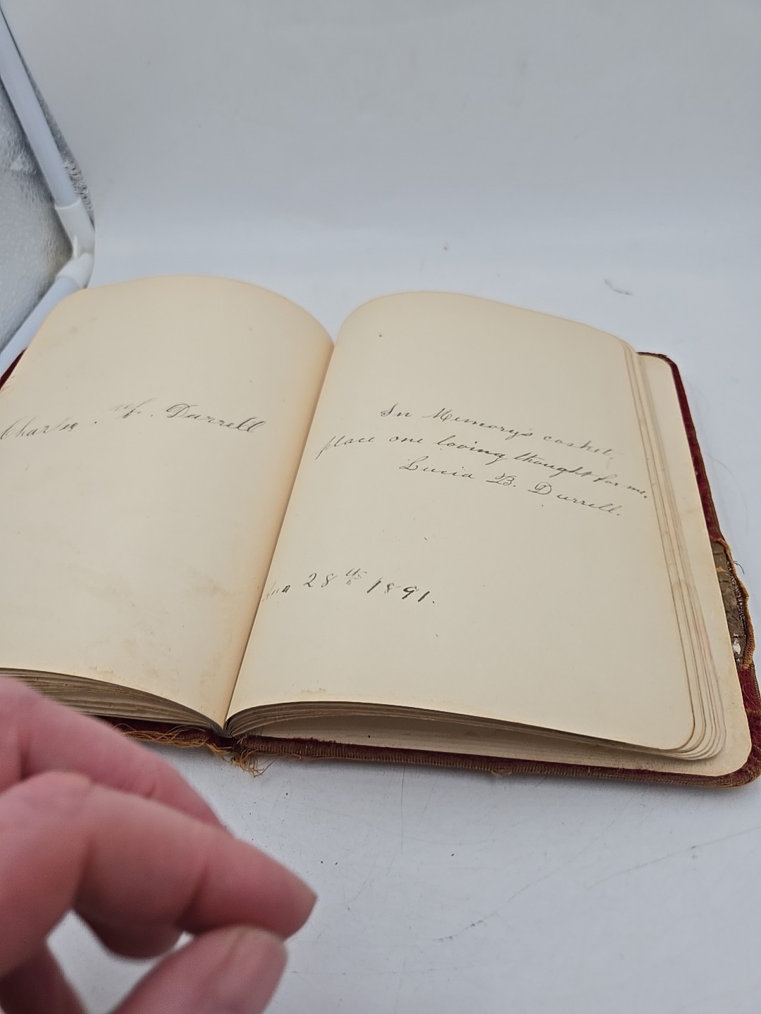 vintage late 1800s Journal