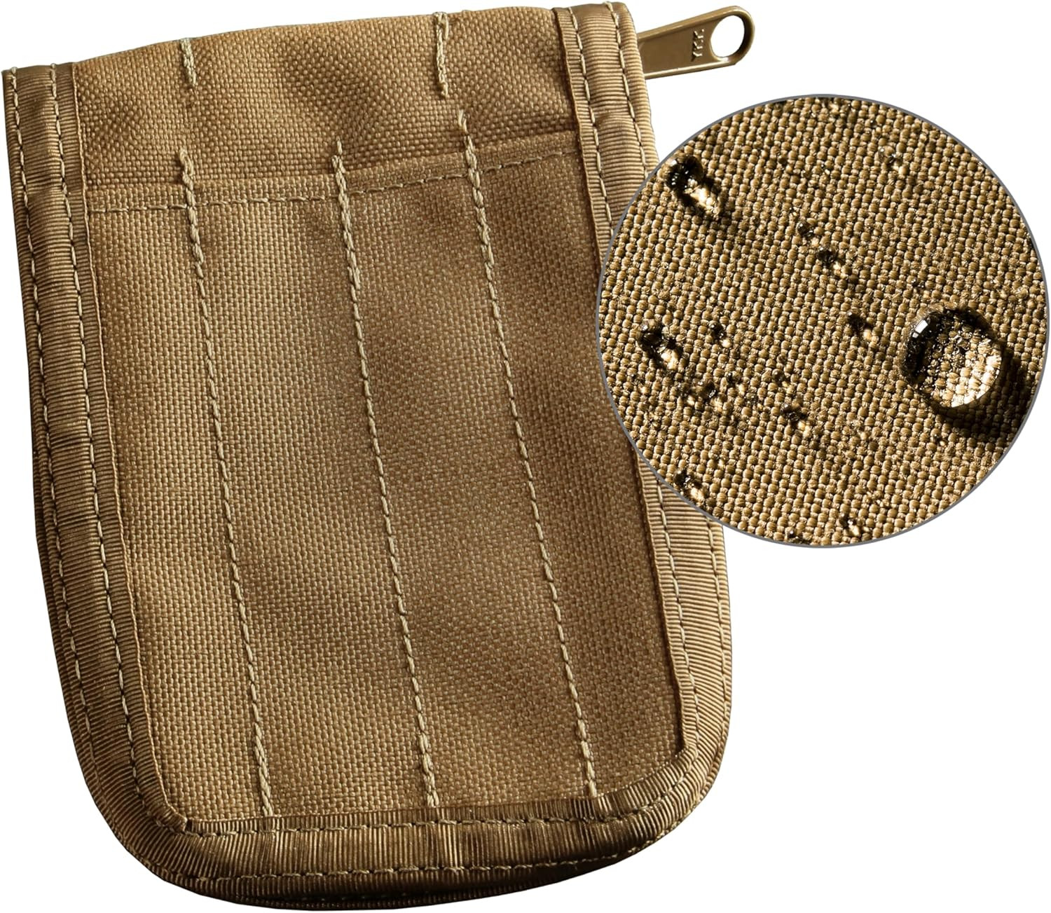 Weatherproof CORDURA Fabric Notebook Cover, 3″ X 5″, Tan Cover (No. C935)