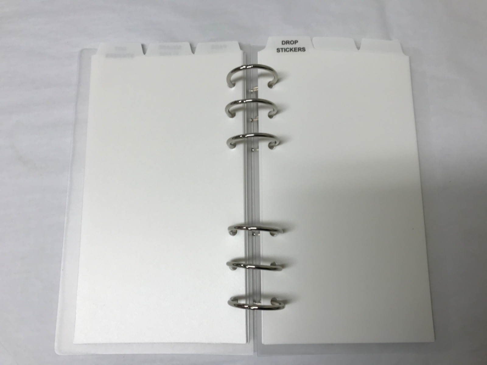 C & P Cloth and Paper Personal Size Agenda- 1 inch rings with plastic cover
