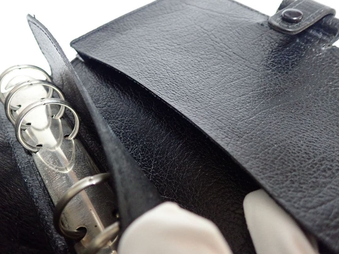 Filofax Winchester 29/32 inch made in the UK genuine leather diary black