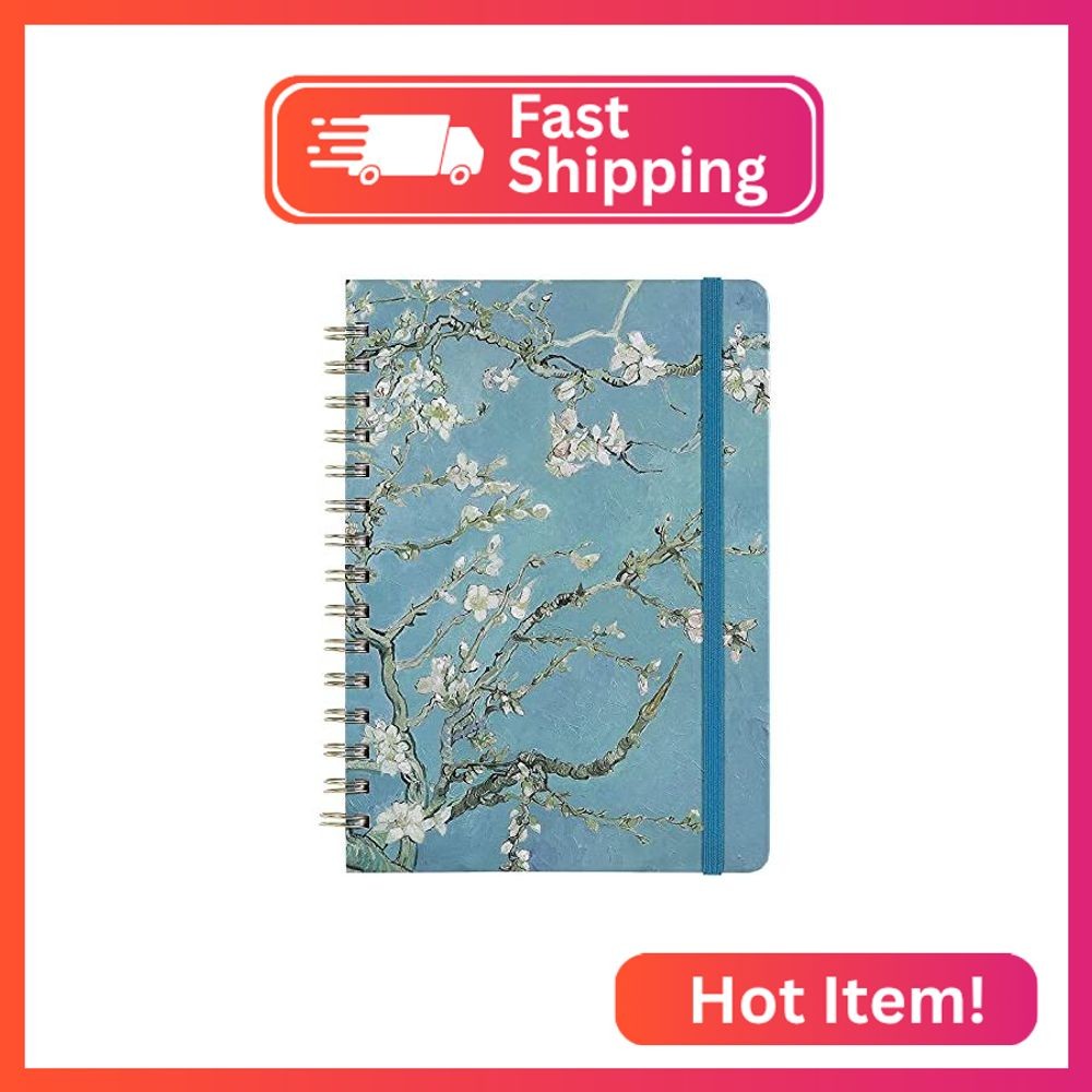 Ruled Notebook/Journal – Lined Journal with Premium Thick Paper, 8.5″ X 6.4″, Co
